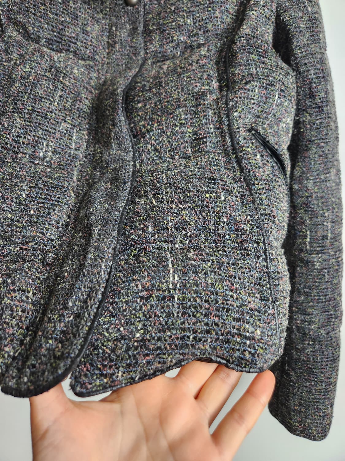 다운 니트 패딩 자켓 상품이미지8