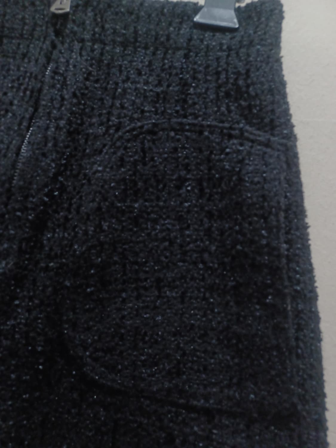 Angelo Bianco 안젤로 비안코 블랙 트위드 반바지  상품이미지3