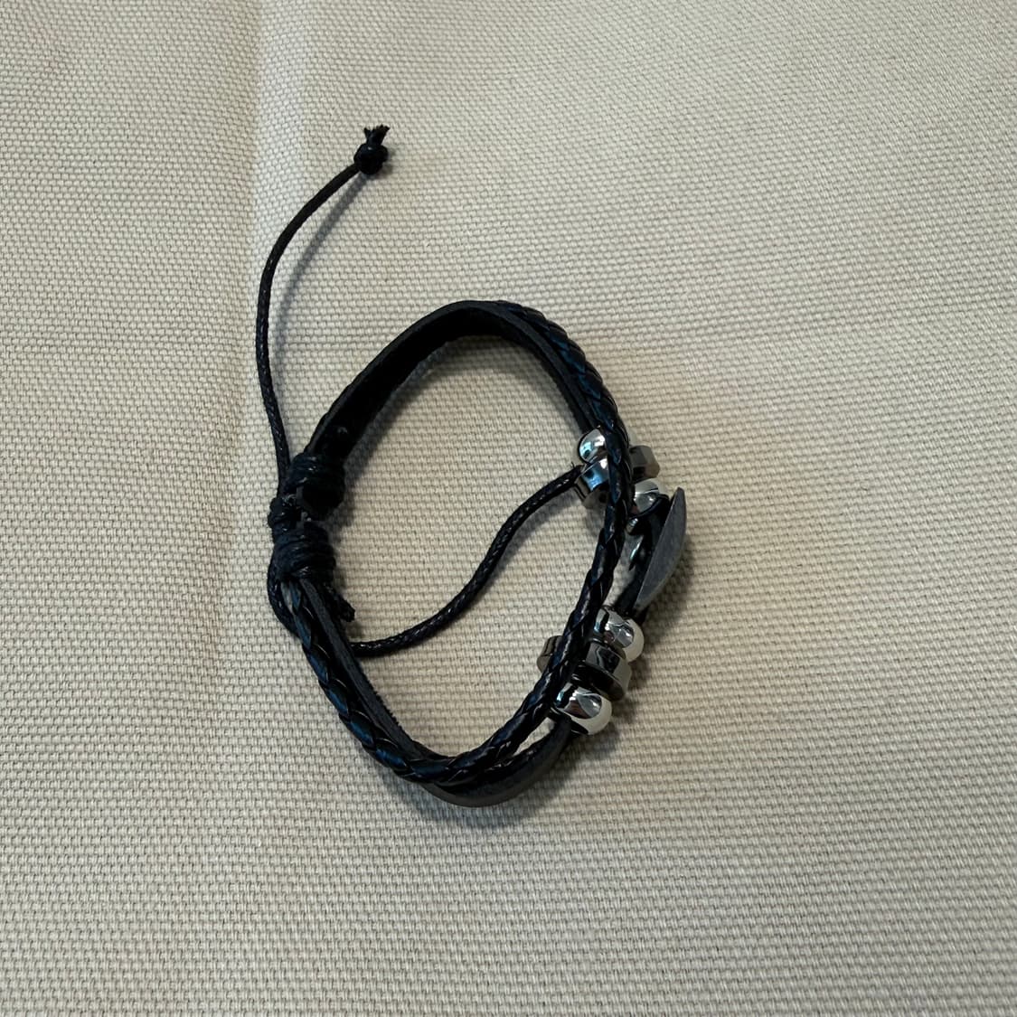 일본 빈티지무드 가죽 레더 팔찌 상품이미지5