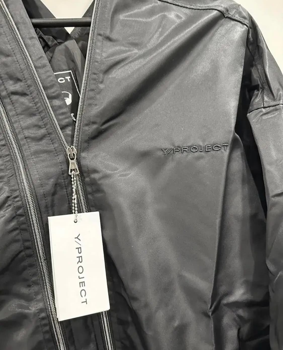 와이프로젝트 더블 지퍼 봄버 상품이미지3