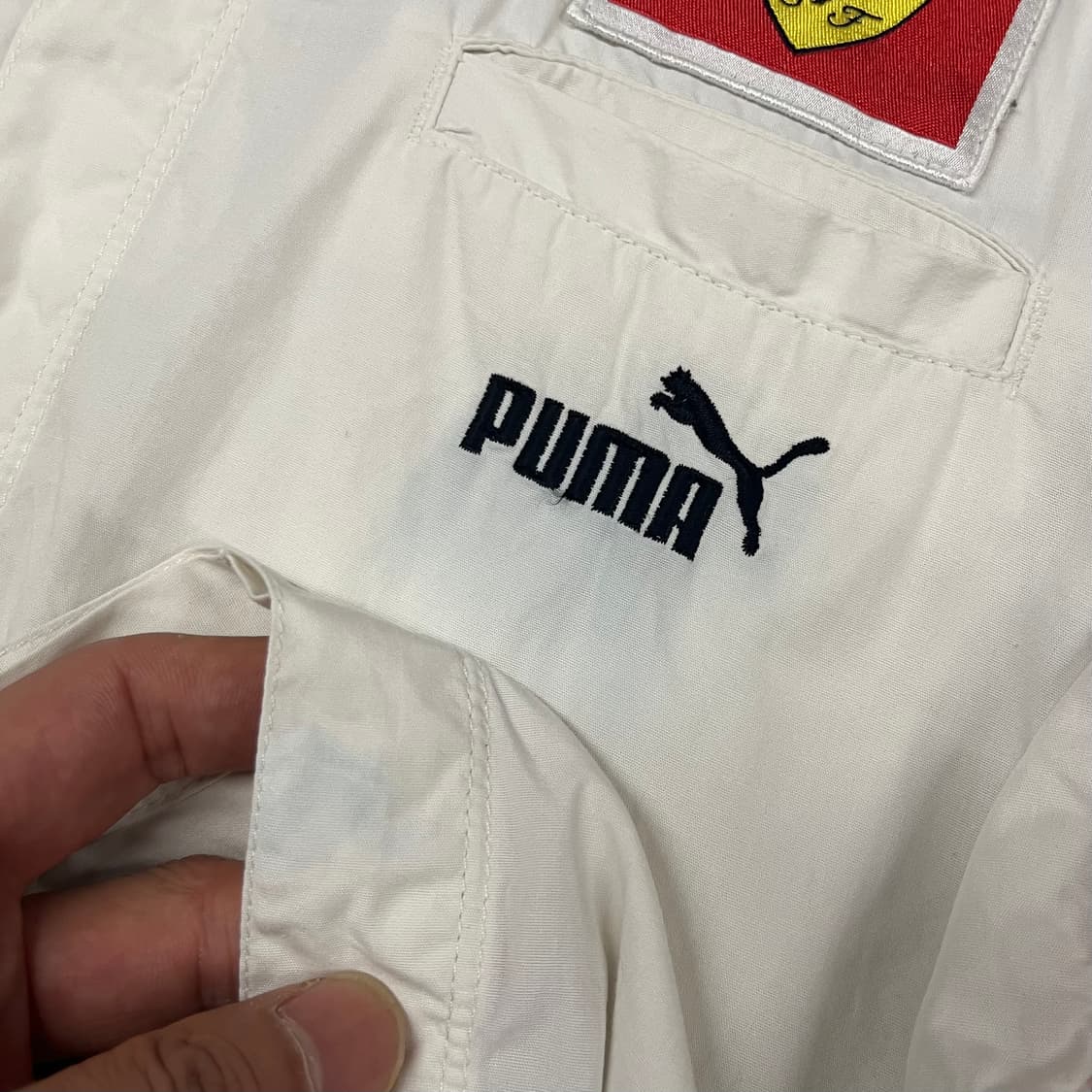 00s Puma 페라리 레이싱 셔츠 (100) 상품이미지3