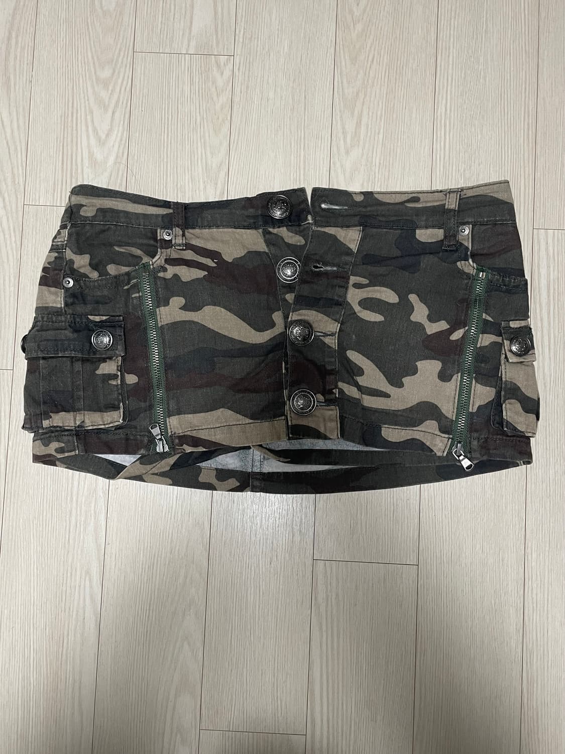 camo skirt pants 카모 스커트팬츠 상품이미지3