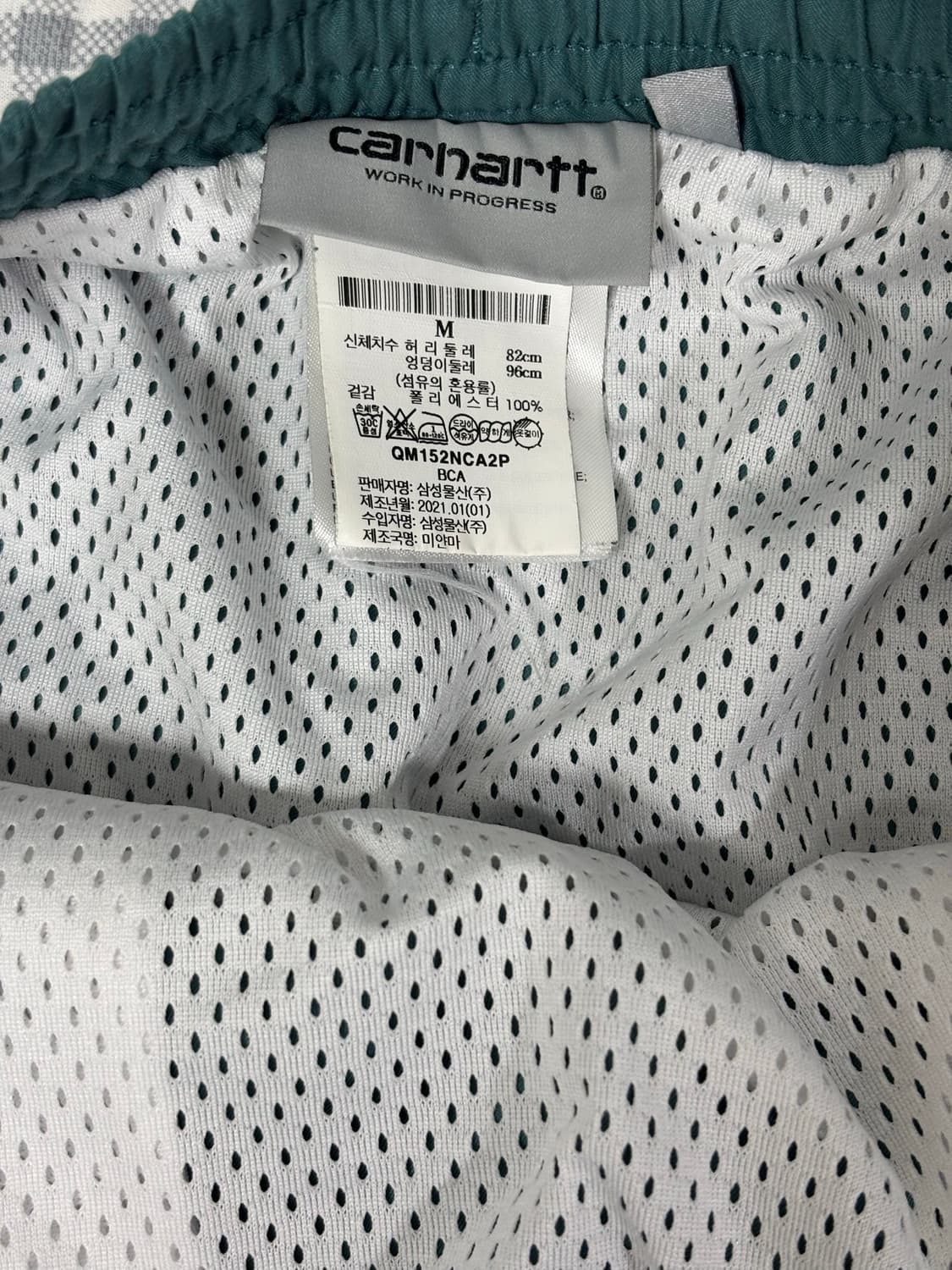 (m) 칼하트 wip chase 반바지 swim pants 상품이미지2