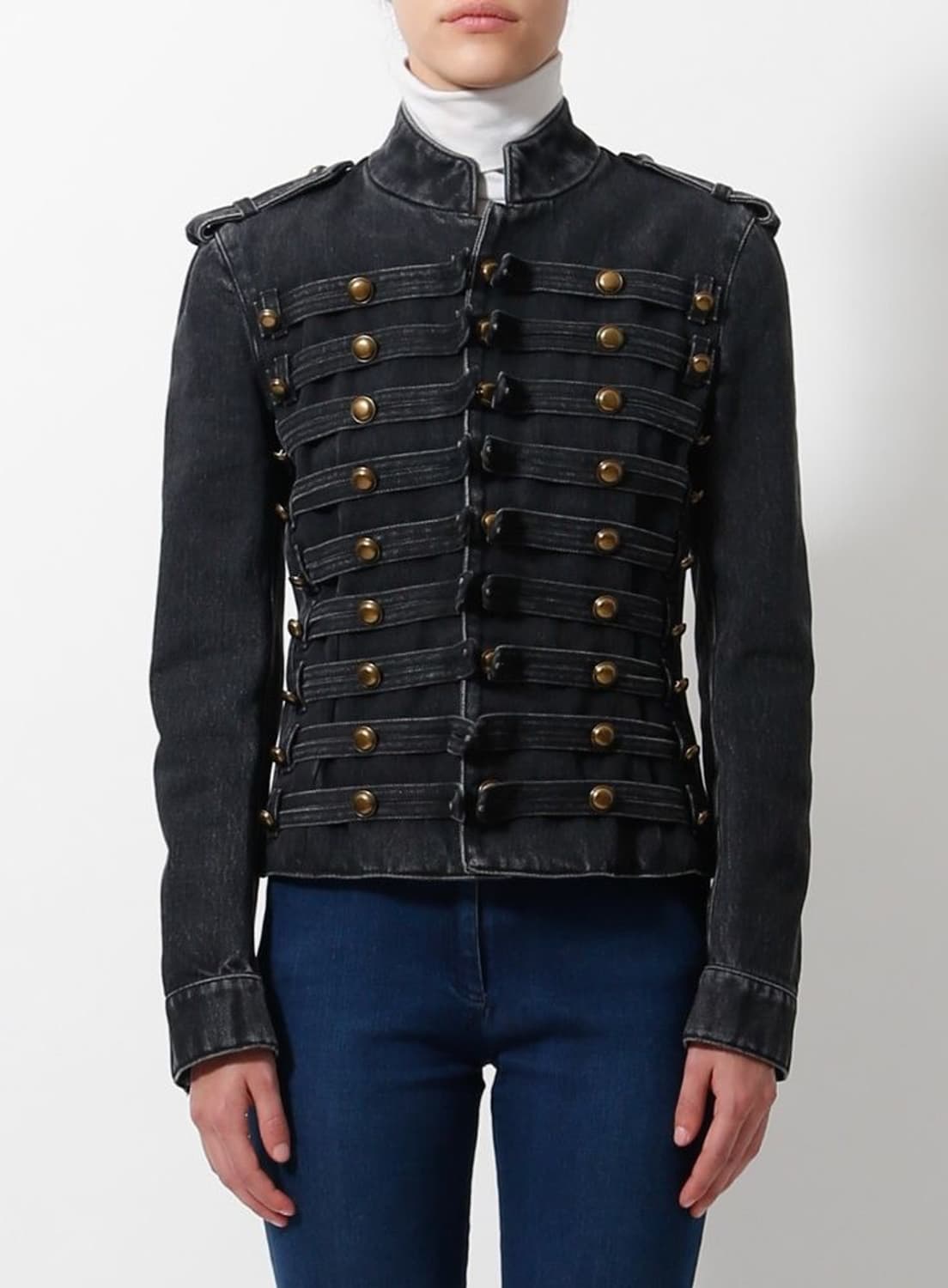 생로랑 아카이브 데님 나폴레옹 자켓 상품이미지2
