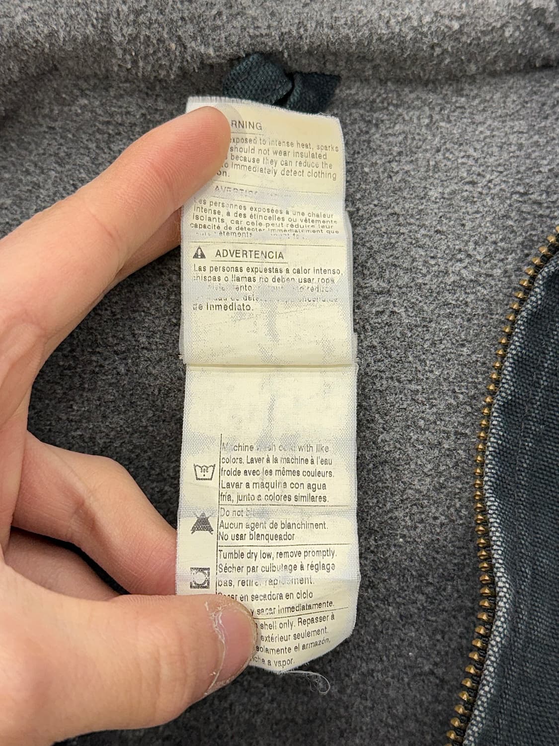 칼하트 TX j130 덕 액티브 후디 워크 자켓 상품이미지8