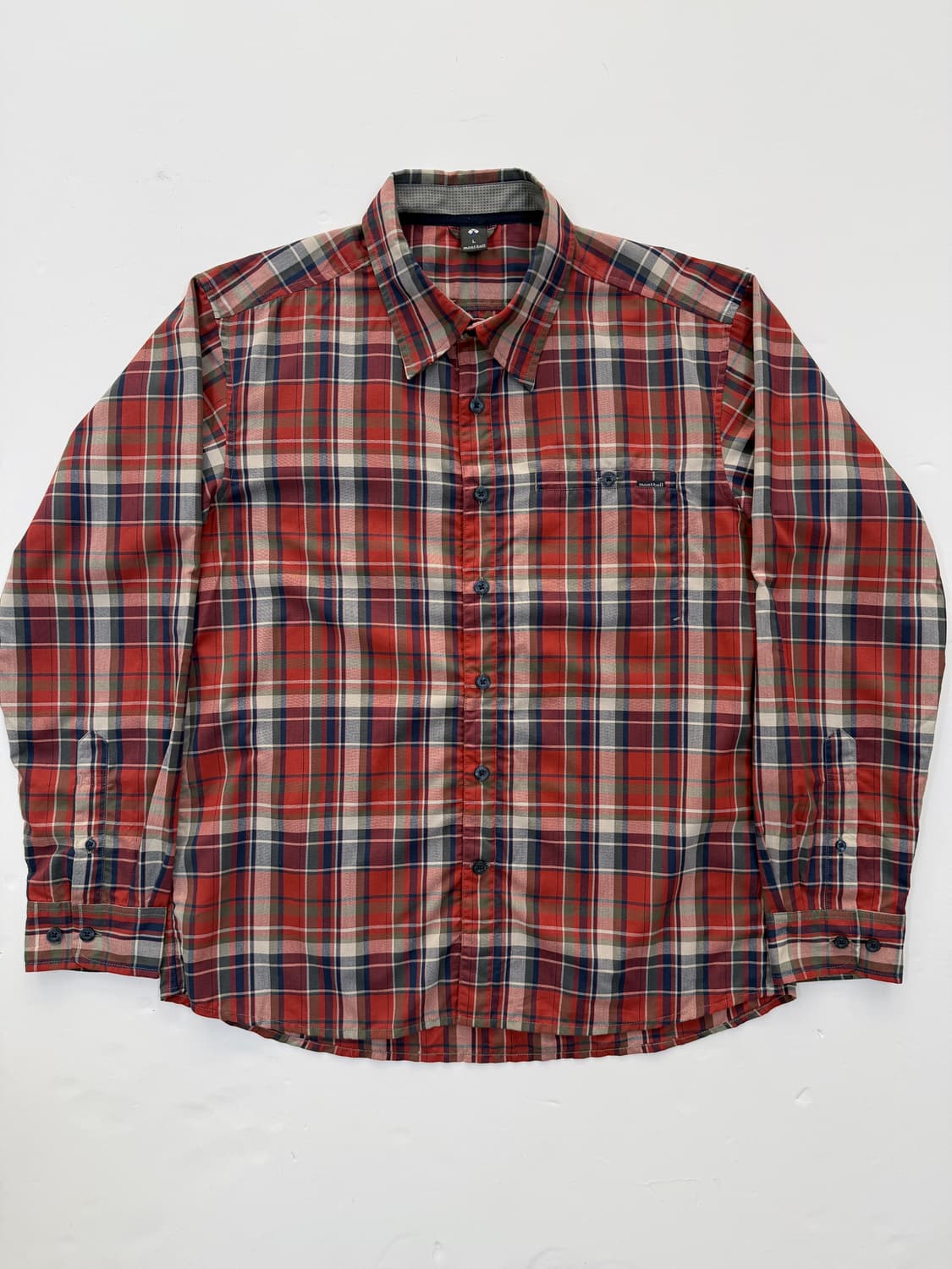 mont-bell 몽벨 체크 셔츠 상품이미지1