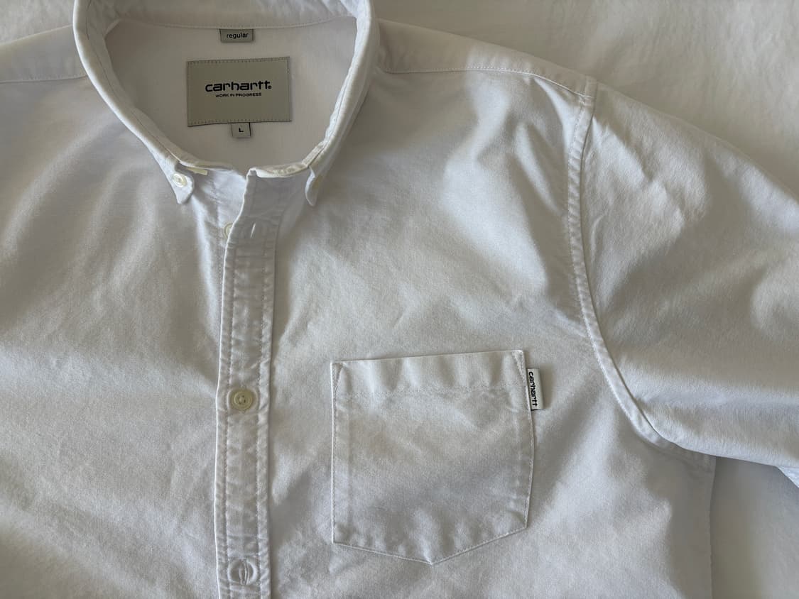 칼하트 WIP Raymond 셔츠 화이트 L 상품이미지5