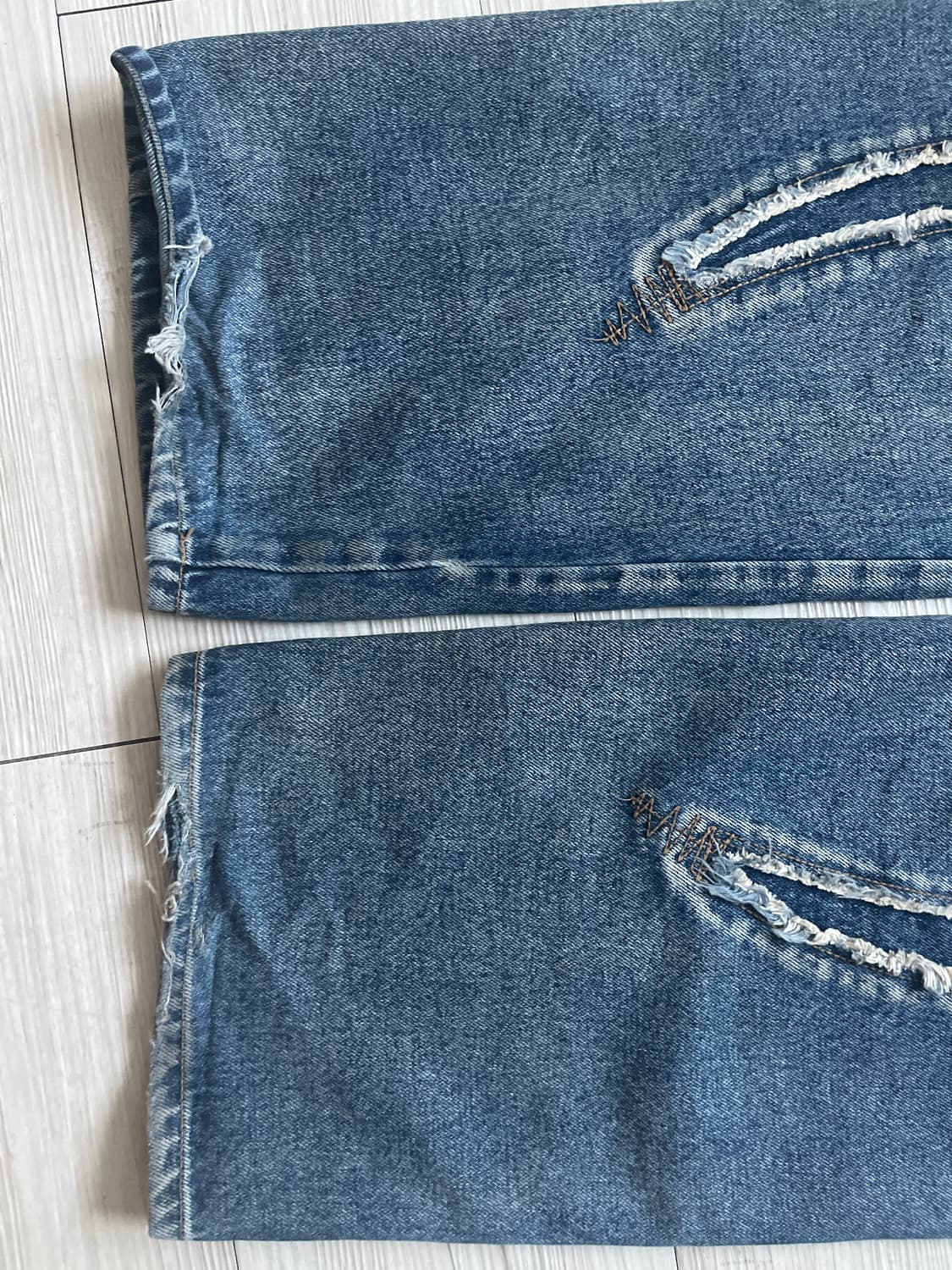 떠그클럽 데님 트라이벌 팬츠 2사이즈 상품이미지2