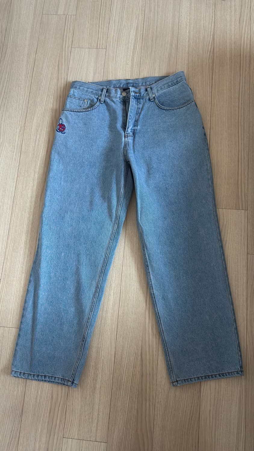 위캔더스 애플 데님 팬츠 L 상품이미지1
