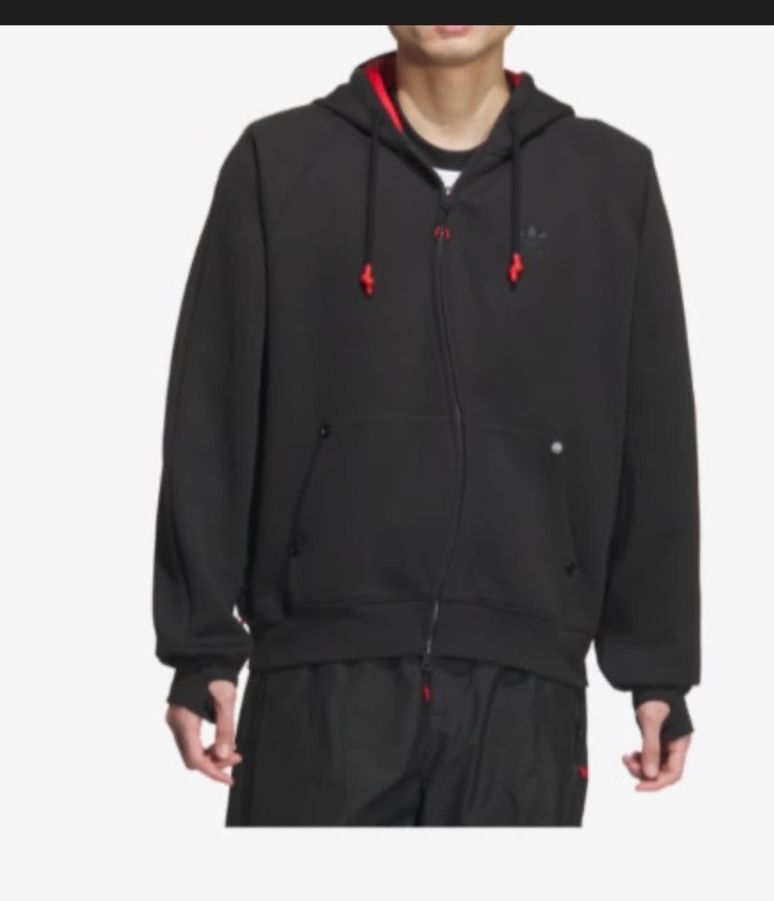 아디다스 AFJFH-Q 풀집업 후드티 OP HOODED FZ 블랙 상품이미지3