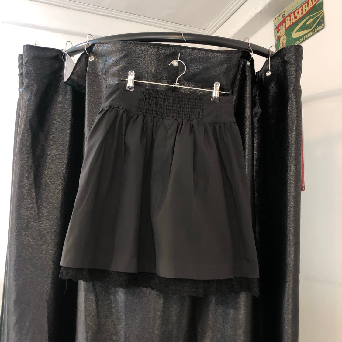 Vintage 💿 Lest rose black rib 상품이미지5
