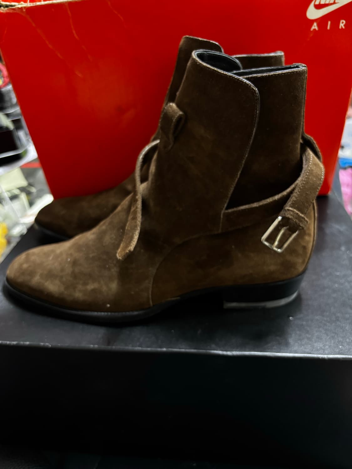 16f/w 초레어 시가로  생로랑 와이엇 조퍼부츠 상품이미지1