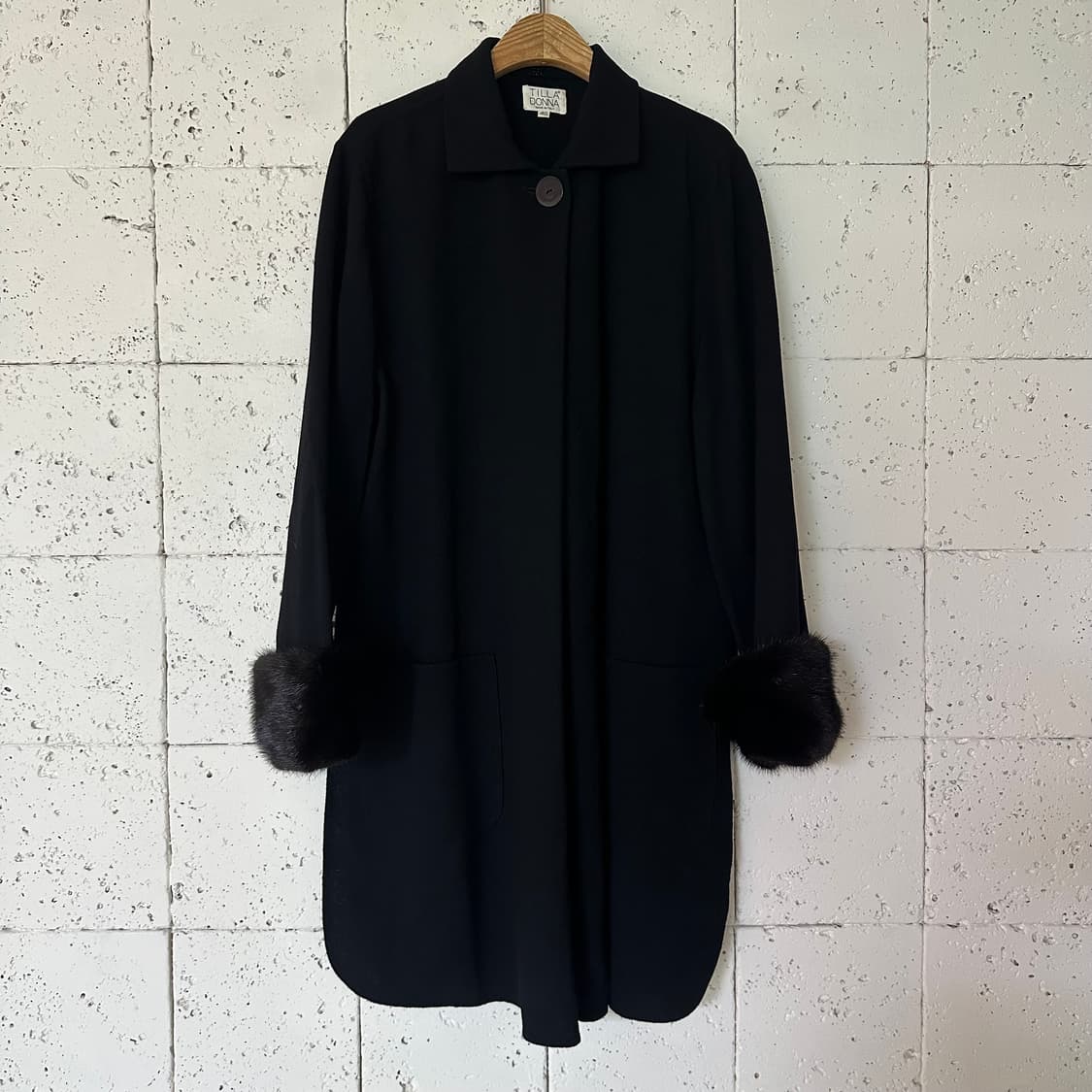 우먼40 Tilla donna 울코트 소매 밍크 상품이미지1