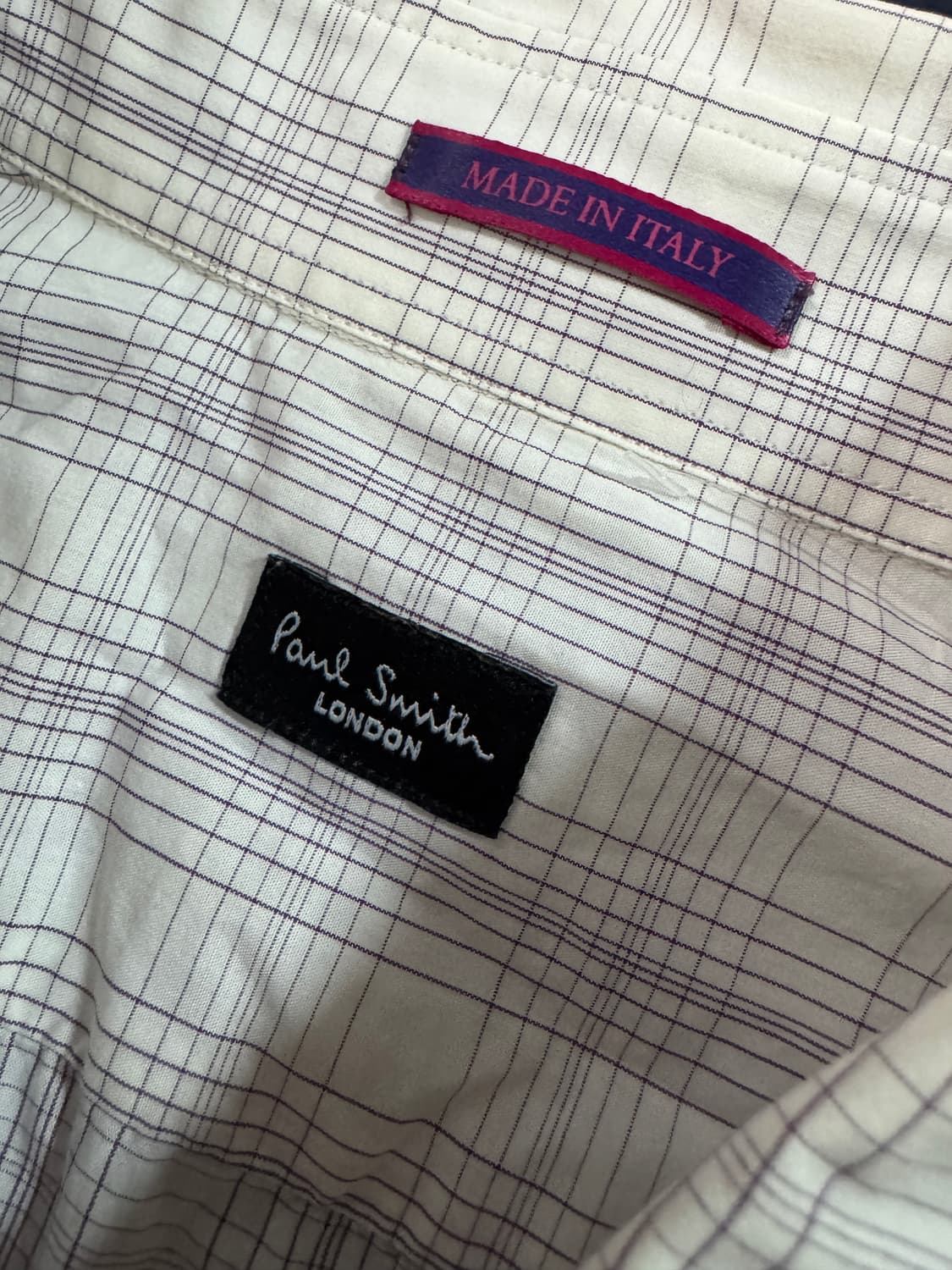한국정품라벨!! 폴스미스 체크셔츠 M~L 상품이미지3