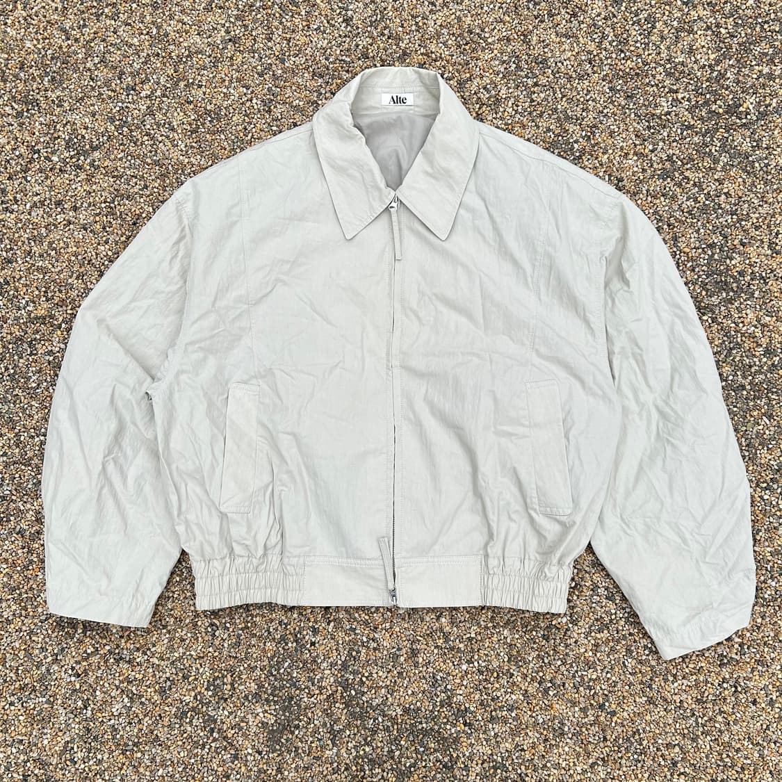 Alte 크롭 블루종 자켓 상품이미지1