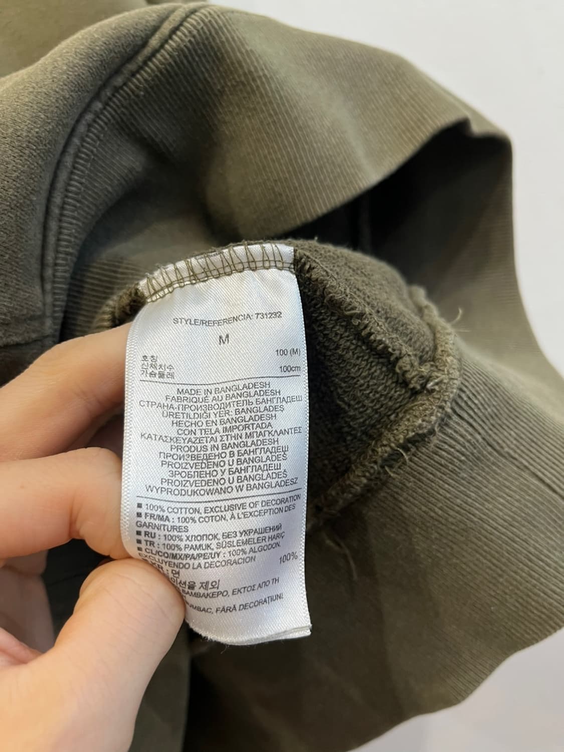 GAP 후드 올리브 상품이미지4