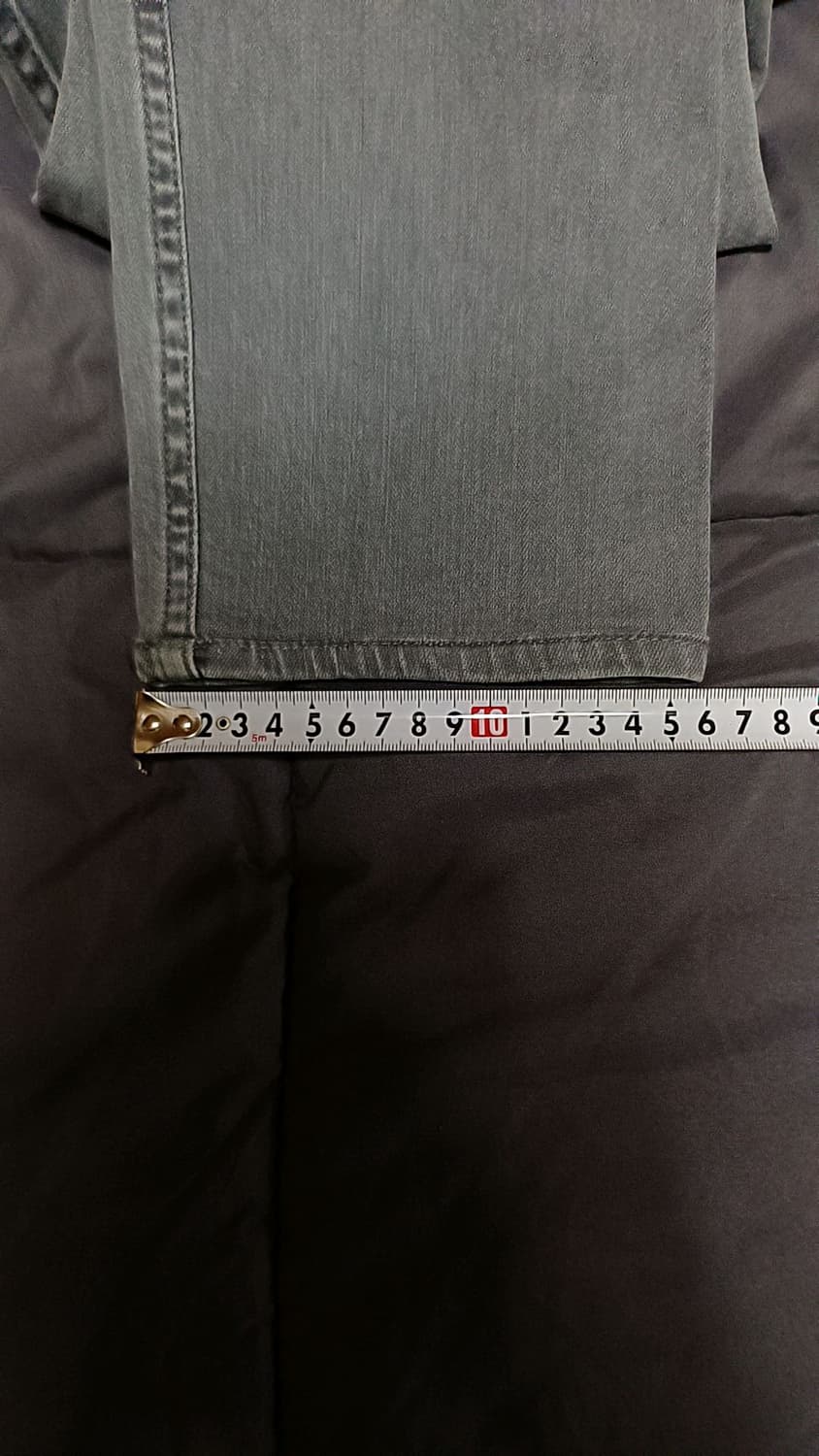 캘빈클라인 잘늘어나는스판 그레이진 30인치 기장97 상품이미지8