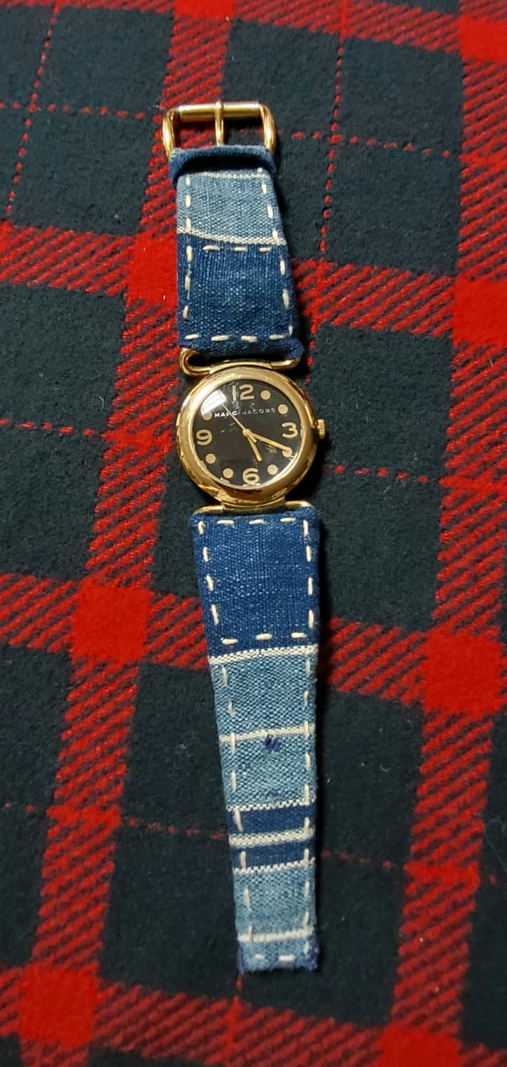 마크 제이콥스 여성 손목시계 패브릭 커스텀  상품이미지1