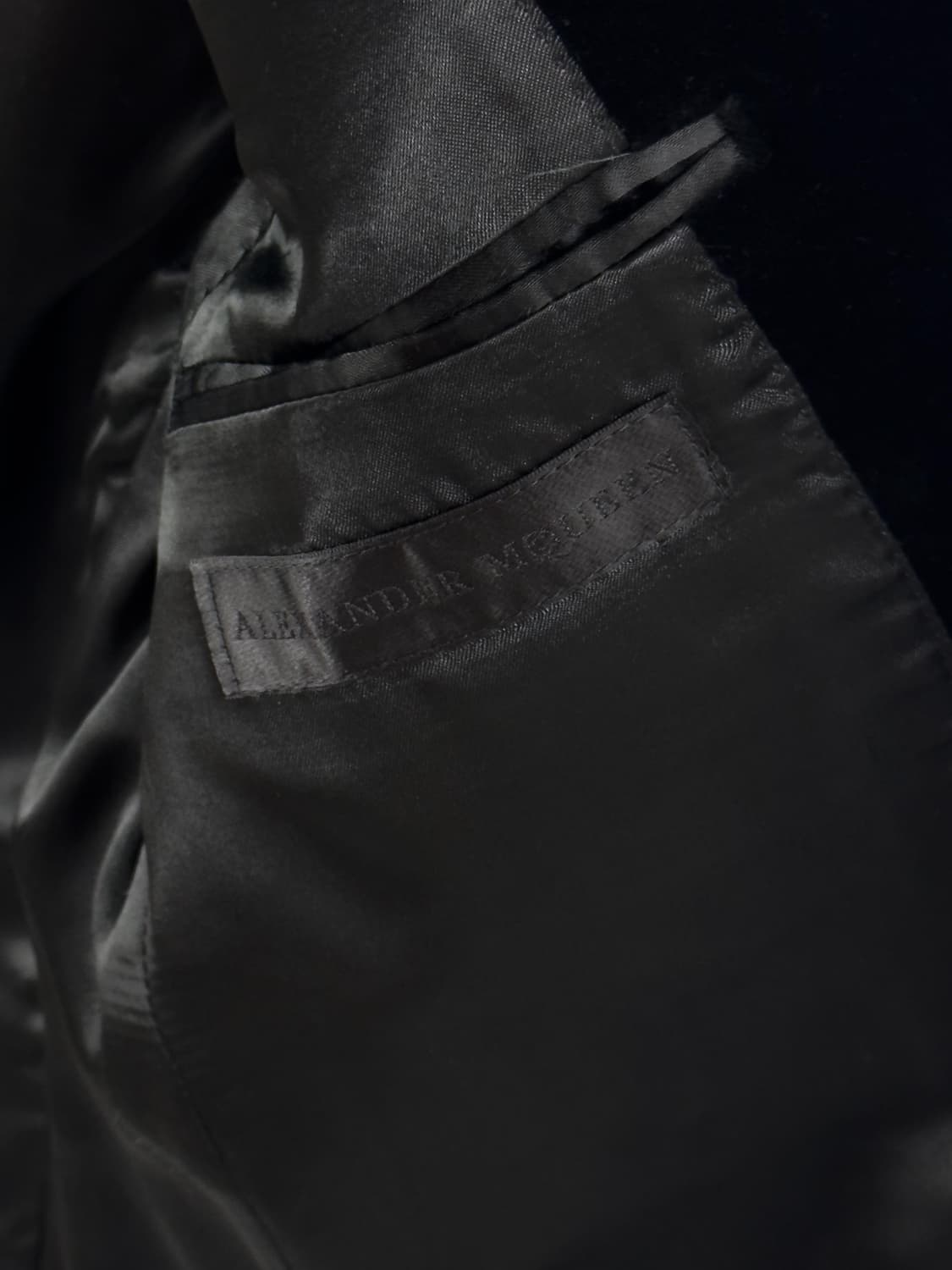 알렉산더 맥퀸 벨벳 자켓 상품이미지5