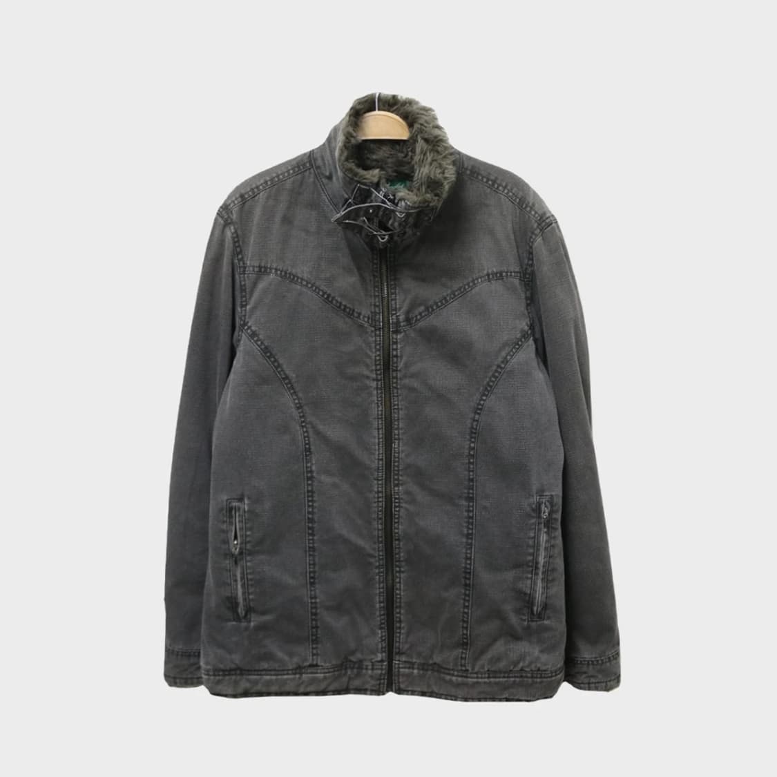 CREATE BAREFOOT 퍼 데님 자켓 62145 상품이미지1