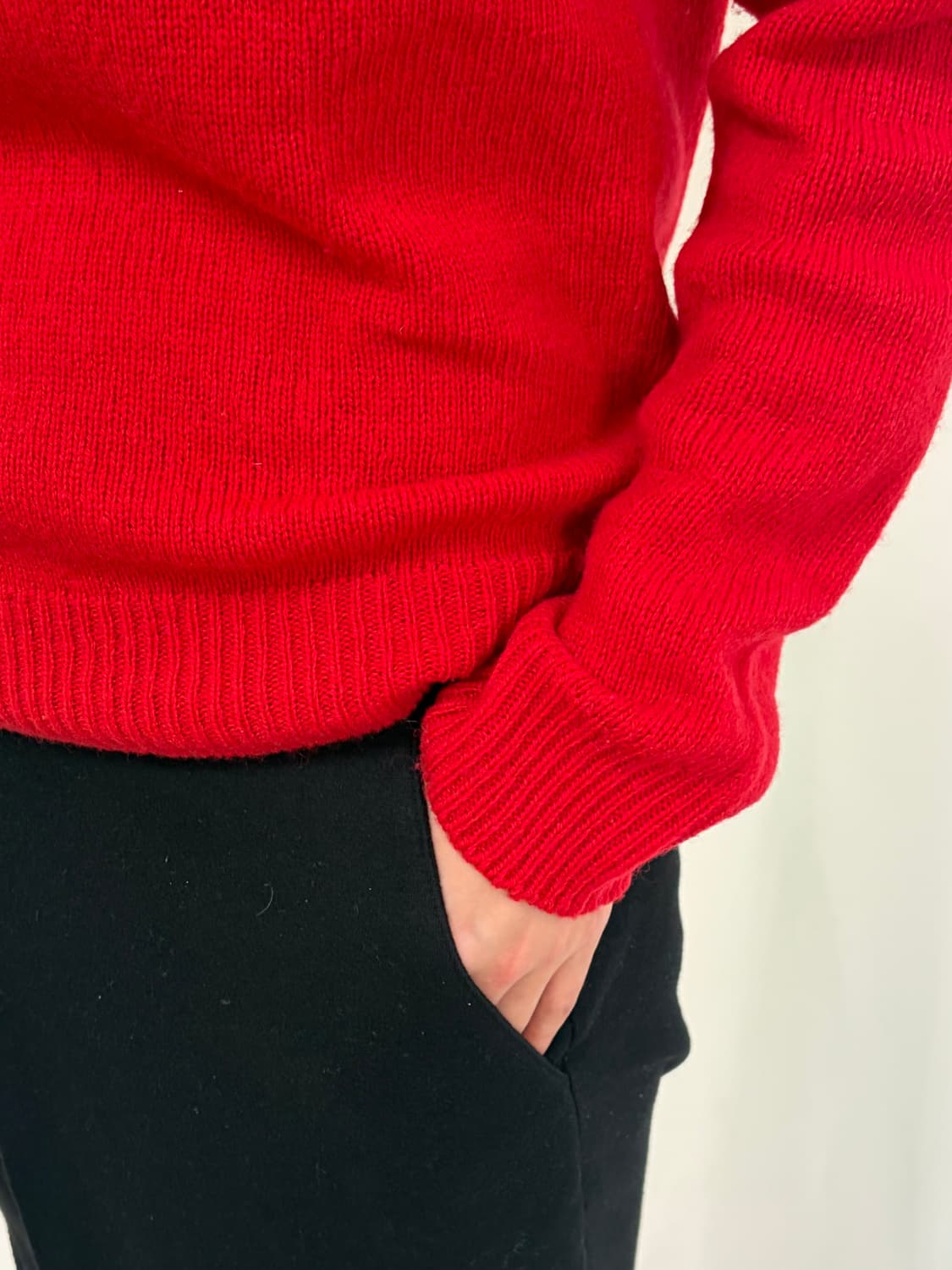 셀린느 레드 니트 상품이미지6