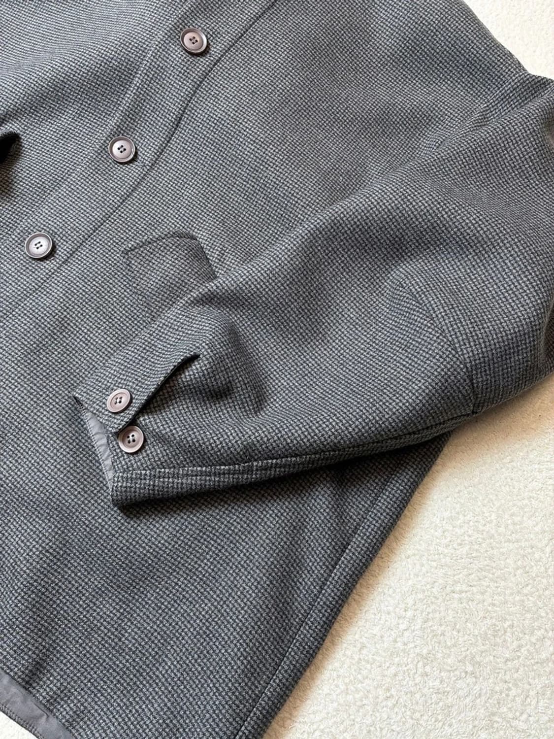 어반디타입 시티보이 오버핏 체크 후드 자켓 PN6322    상품이미지4