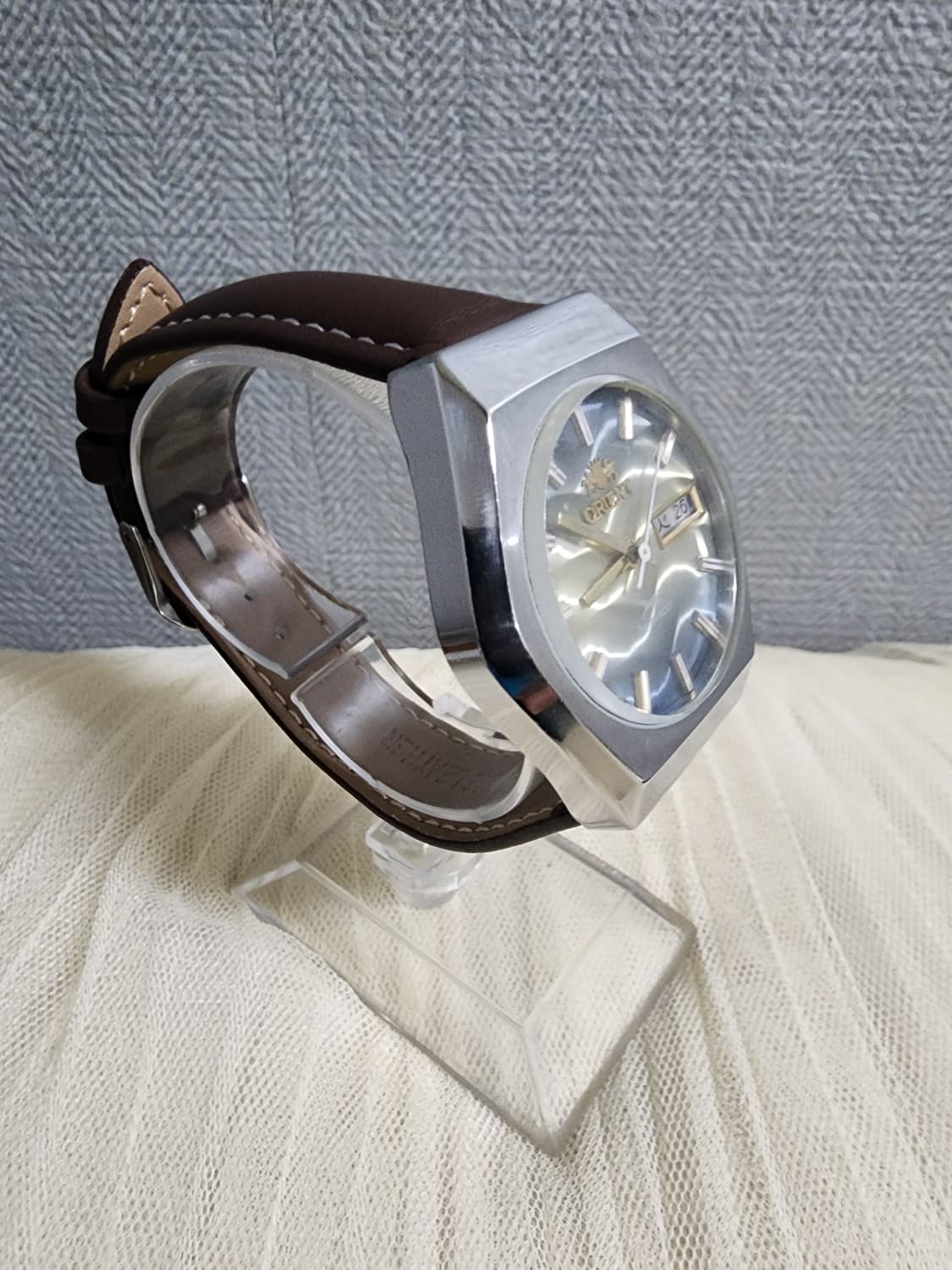 빈티지 오리엔트 브랑카 데이데이트 수동 기계식시계 상품이미지9