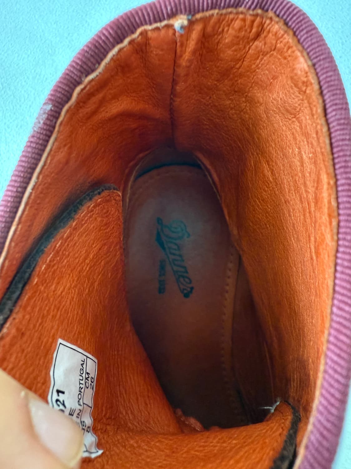 [260]대너(Danner) 6홀 윙팁 부츠 상품이미지10