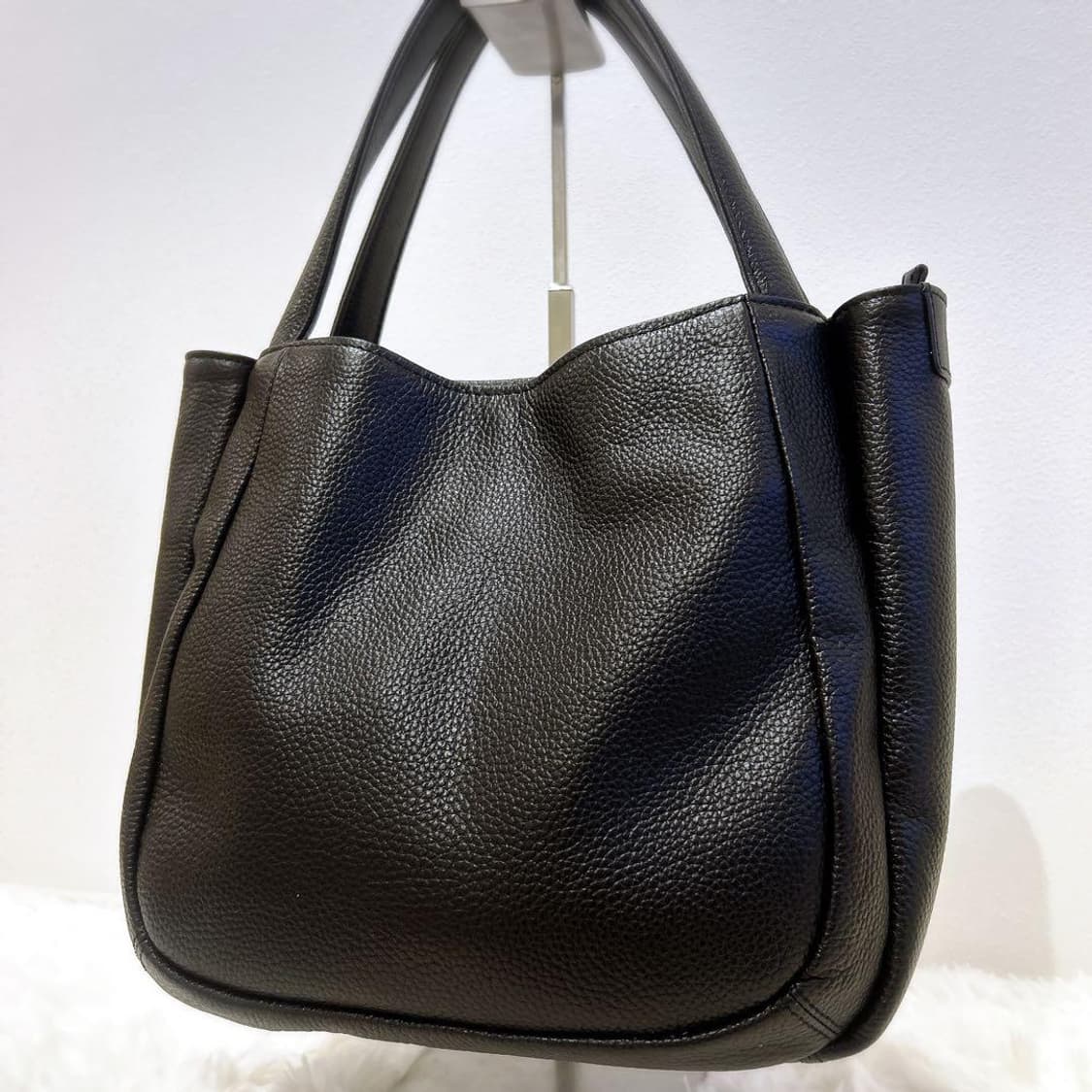 요지야마모토 y'saccs 소가죽 미니 토트백 상품이미지1