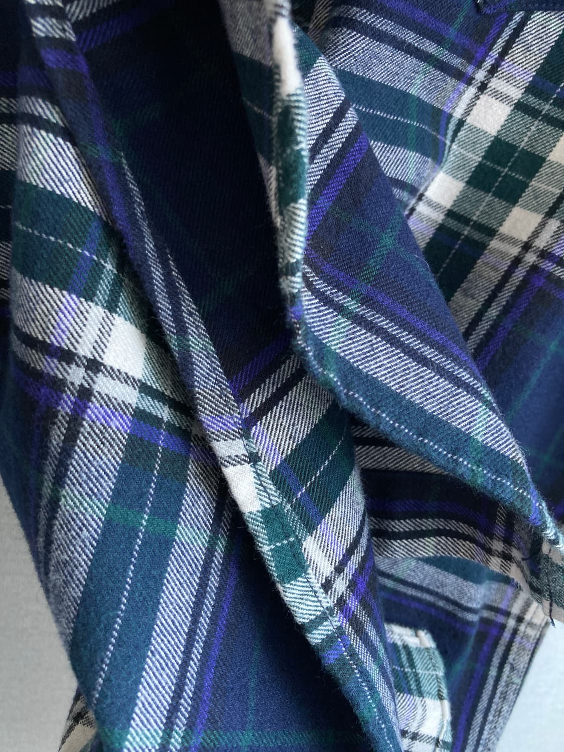 캉골 체크셔츠  M 상품이미지7