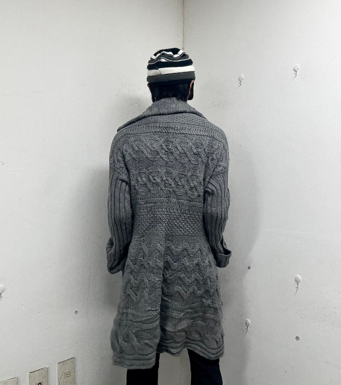 “Vintage” Y2K Mood Long Knit Cardigan 상품이미지8