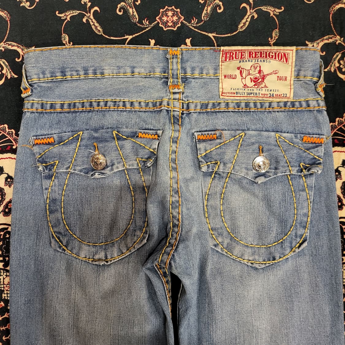 트루릴리젼 청바지 (35) made in USA 상품이미지6