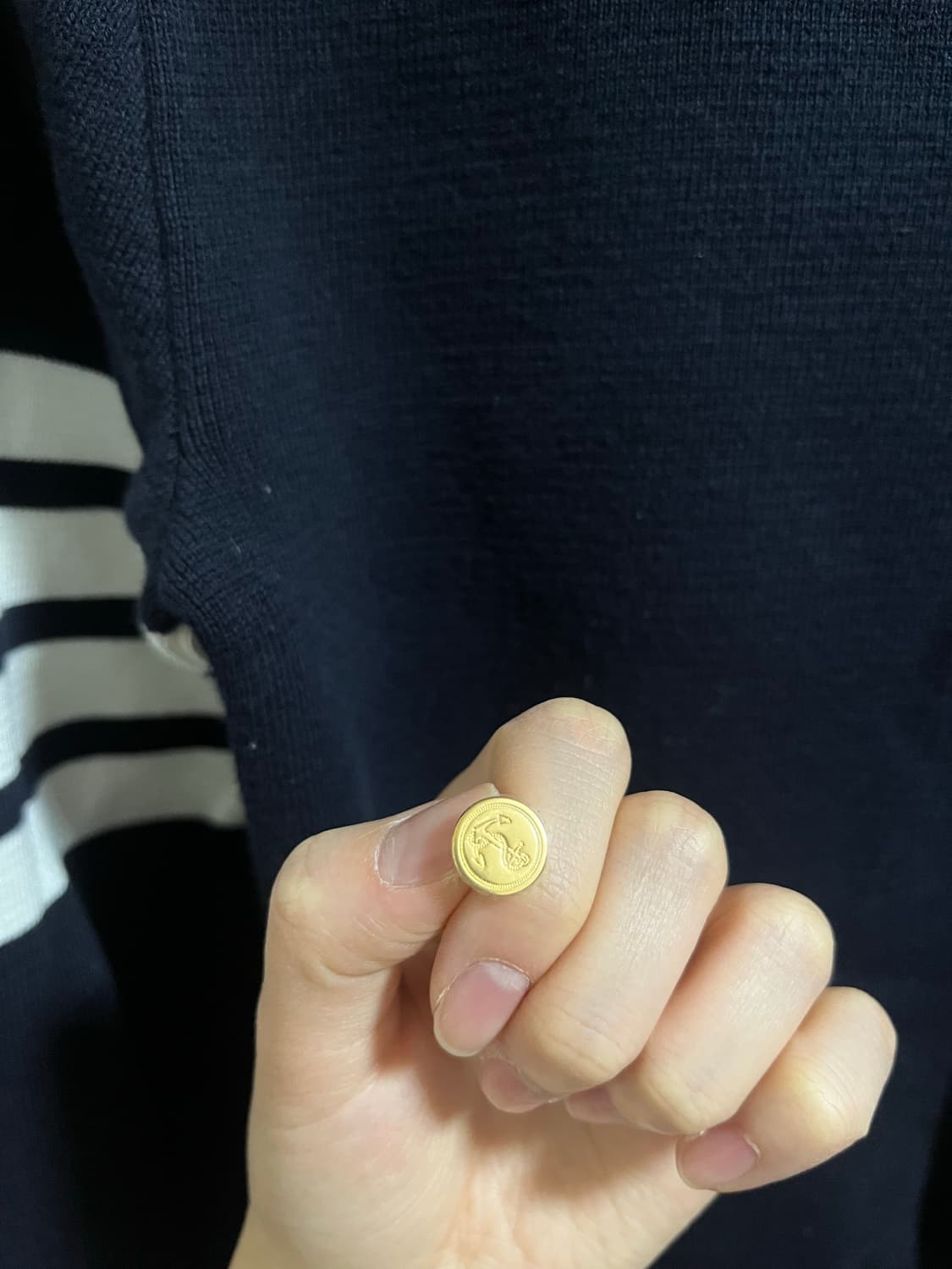 톰브라운 스티치 네이비 니트 상품이미지6