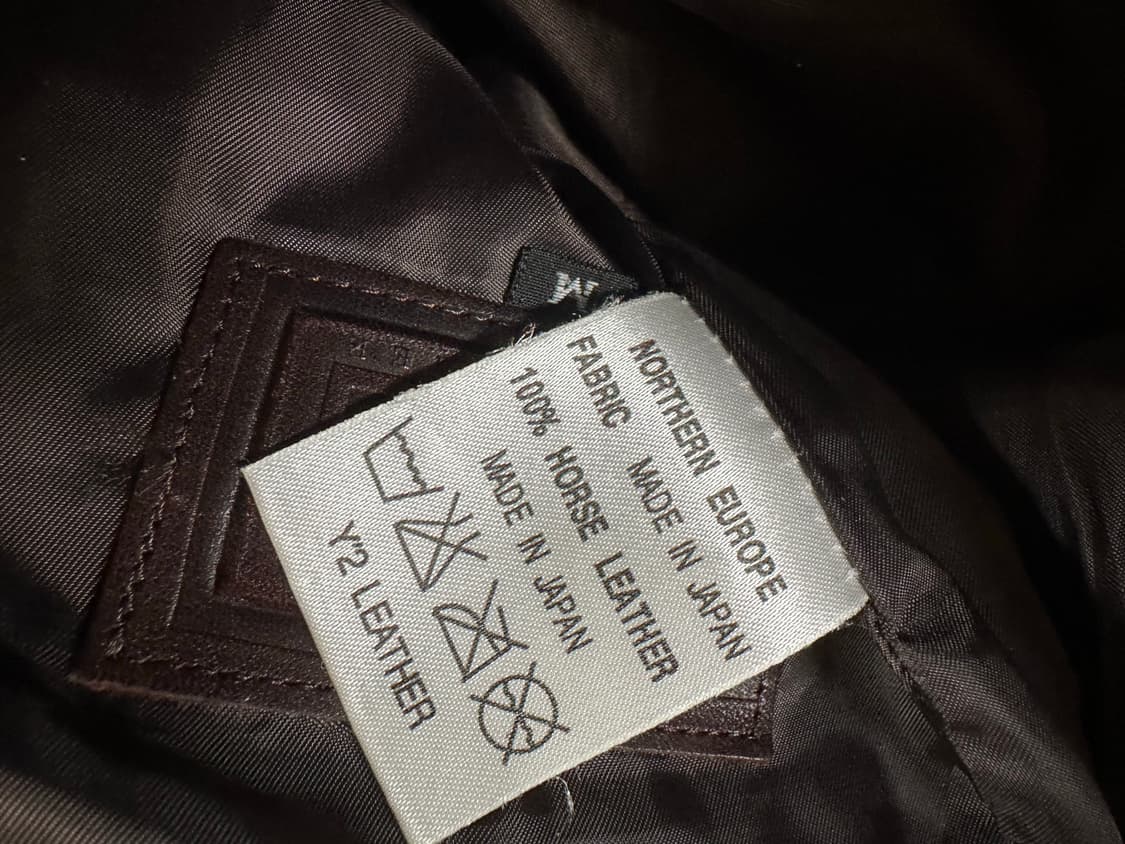 Y'2 leather 홀스하이드 팬츠 상품이미지6