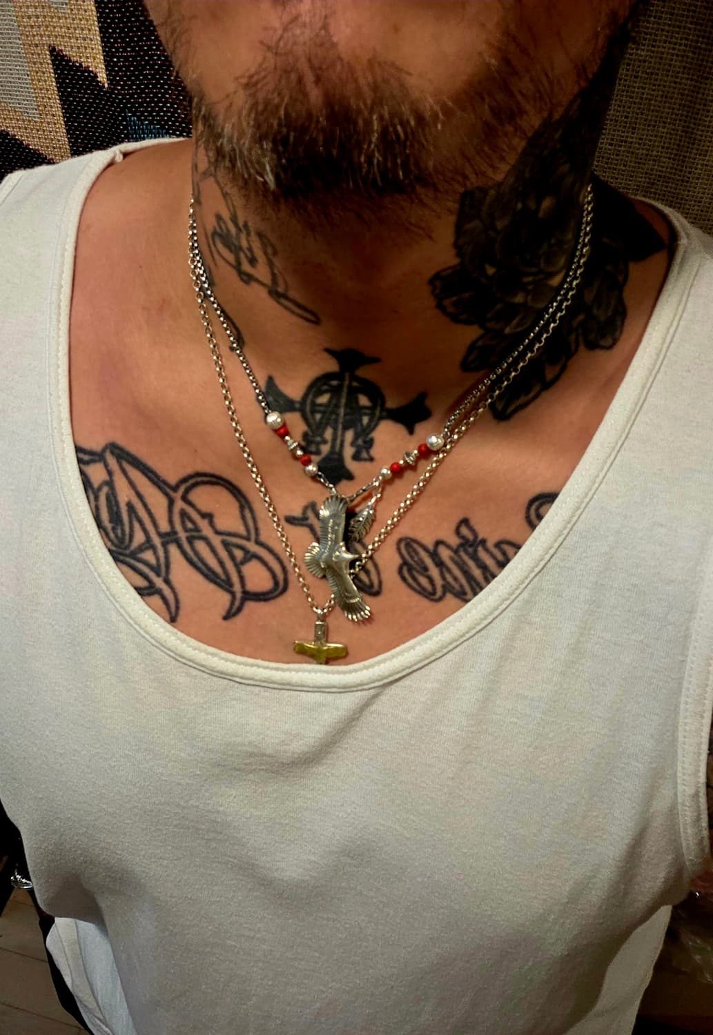 3Cross silver egle Navaho nacklace 상품이미지2