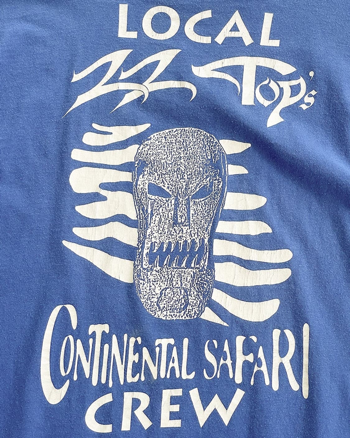 90s ZZ Top Band Continental Safari Crew  상품이미지10
