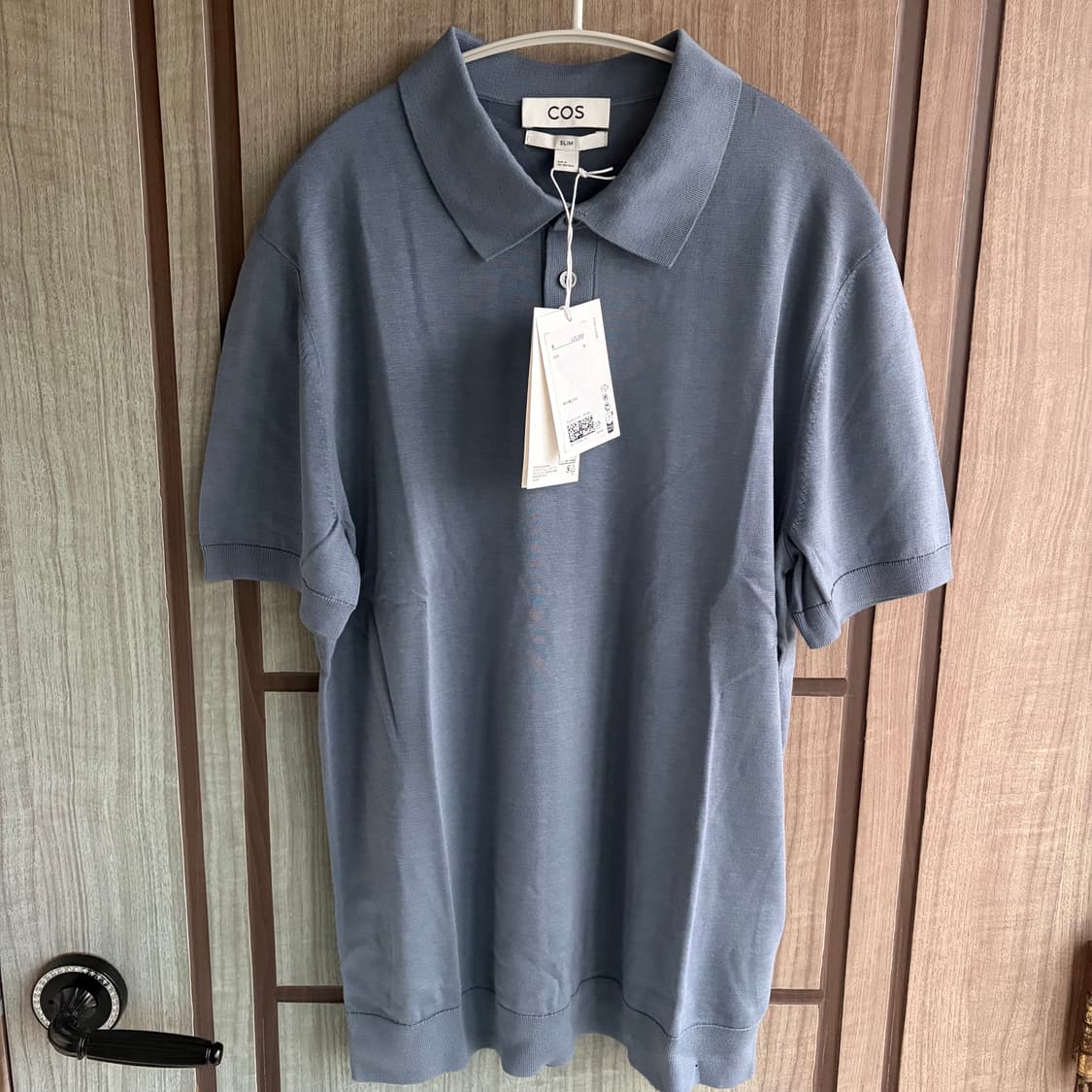 새상품(M)코스 COS 슬림핏 폴로 반팔 셔츠 상품이미지1