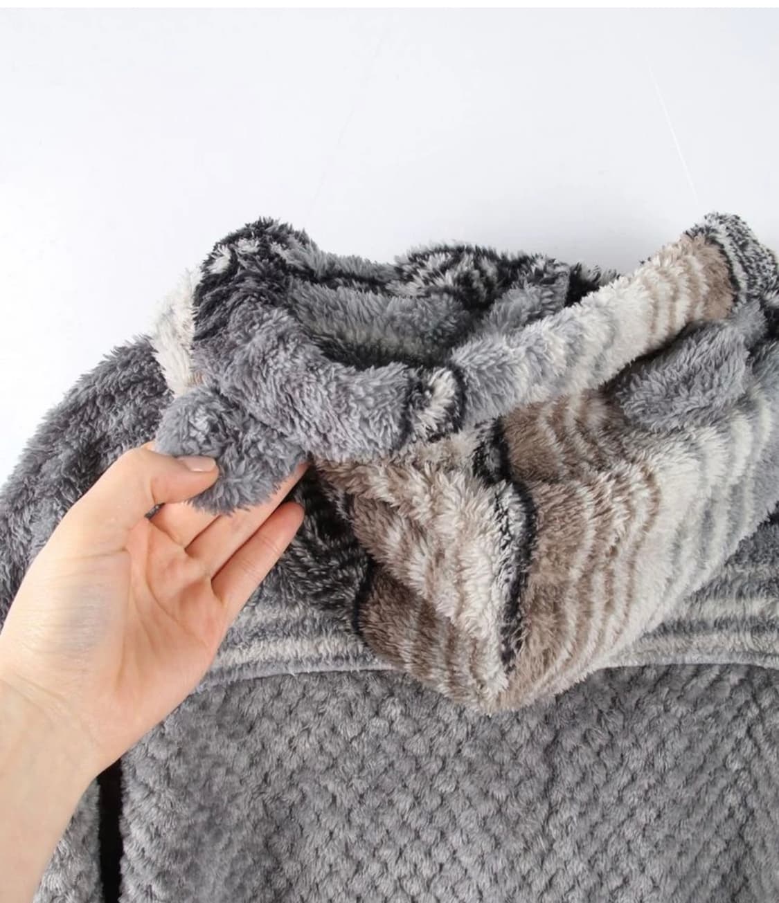 티티카카 롱 후드 원피스 상품이미지5