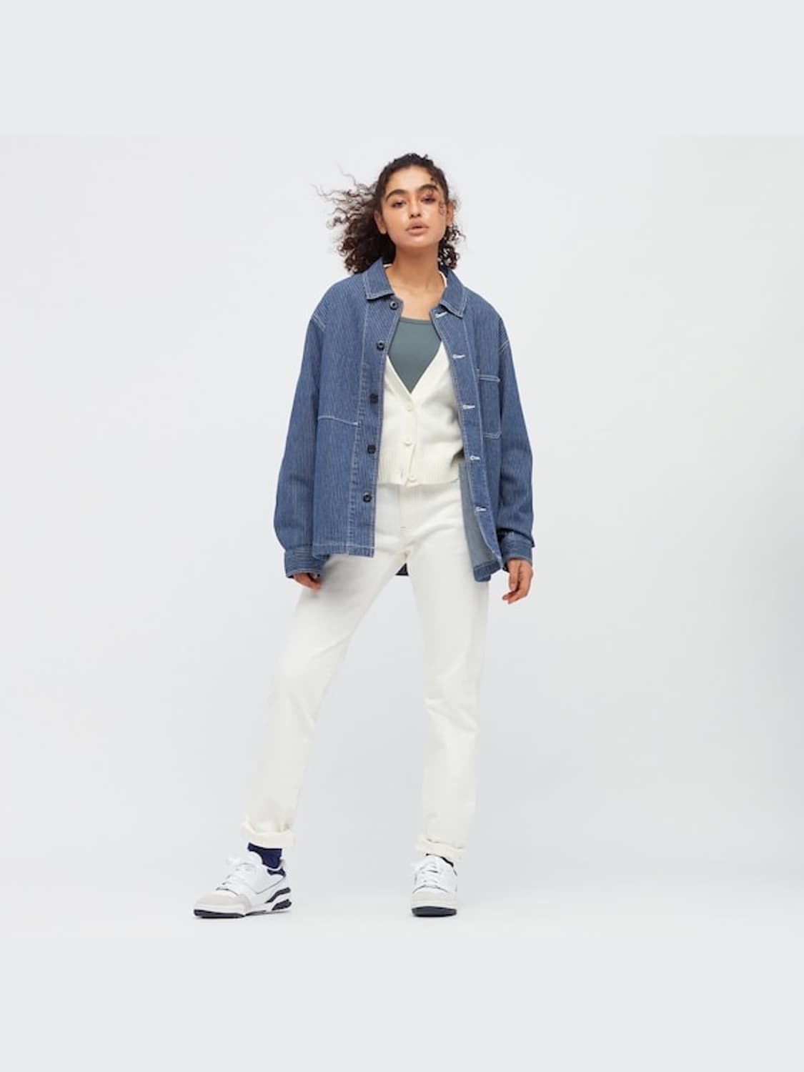 유니클로 워크웨어 히코리 자켓 L (103) 상품이미지8