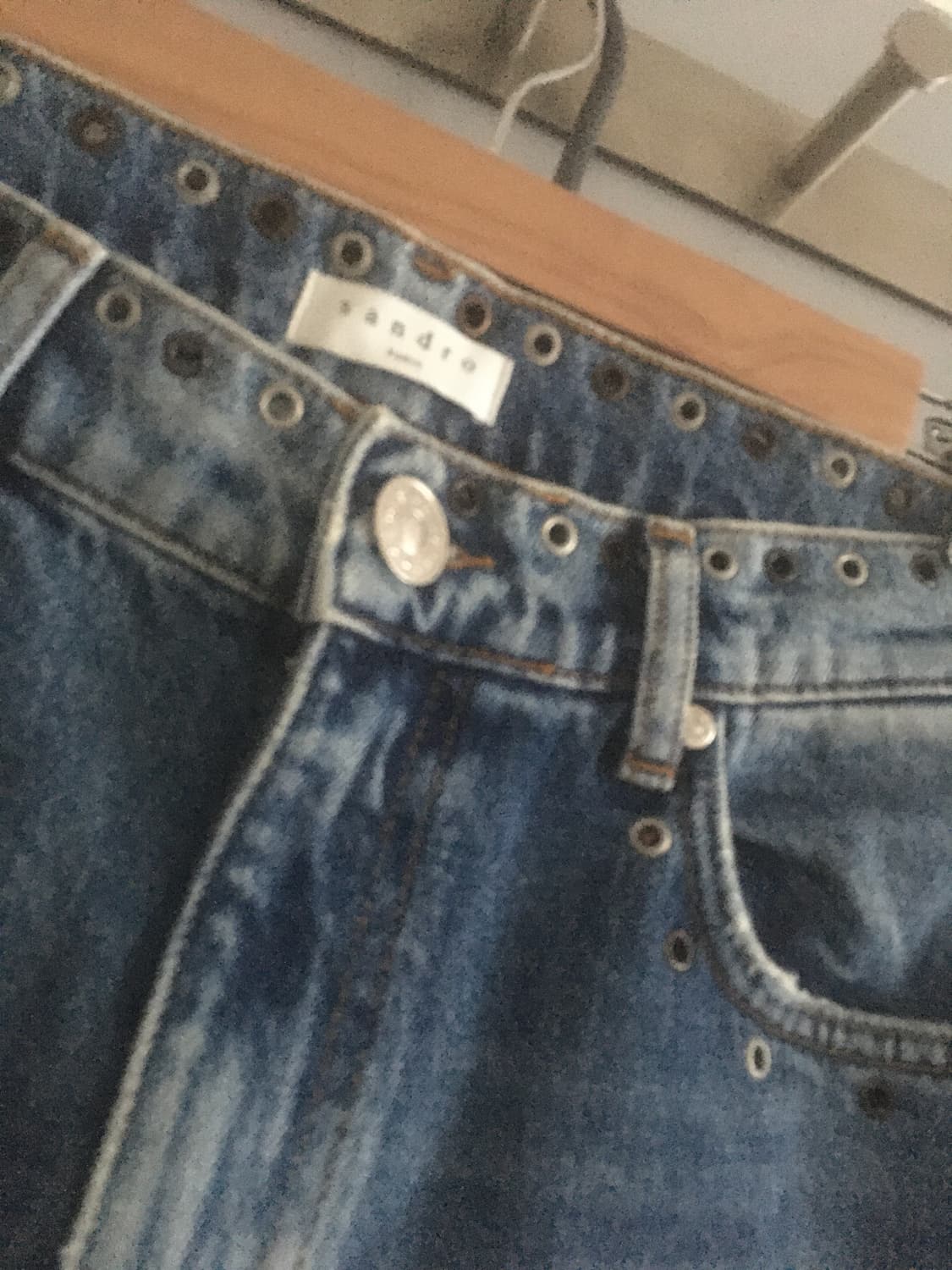 산드로 데님 팬츠 38사이즈 상품이미지4