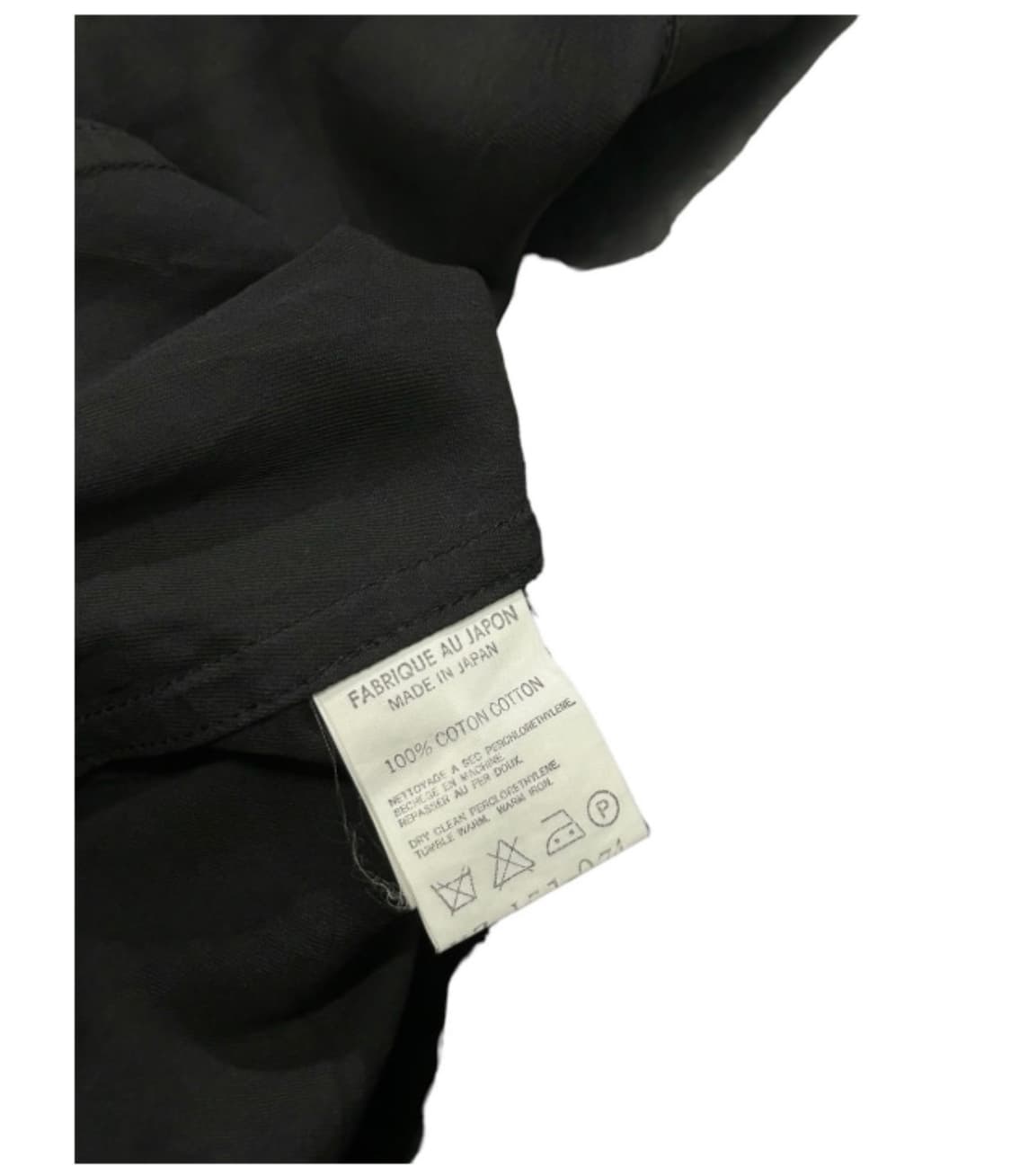 요지 야마모토 고딕 하프 코트 m 상품이미지9