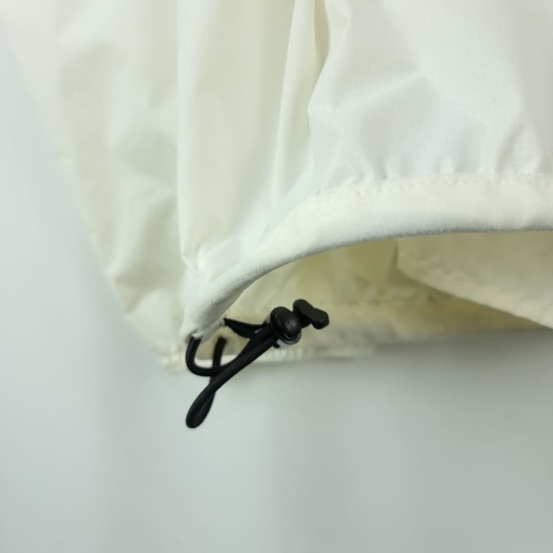 [까웨이] 로고 프린팅 경량 후드 바람막이 자켓 아이보리 M19539 상품이미지6