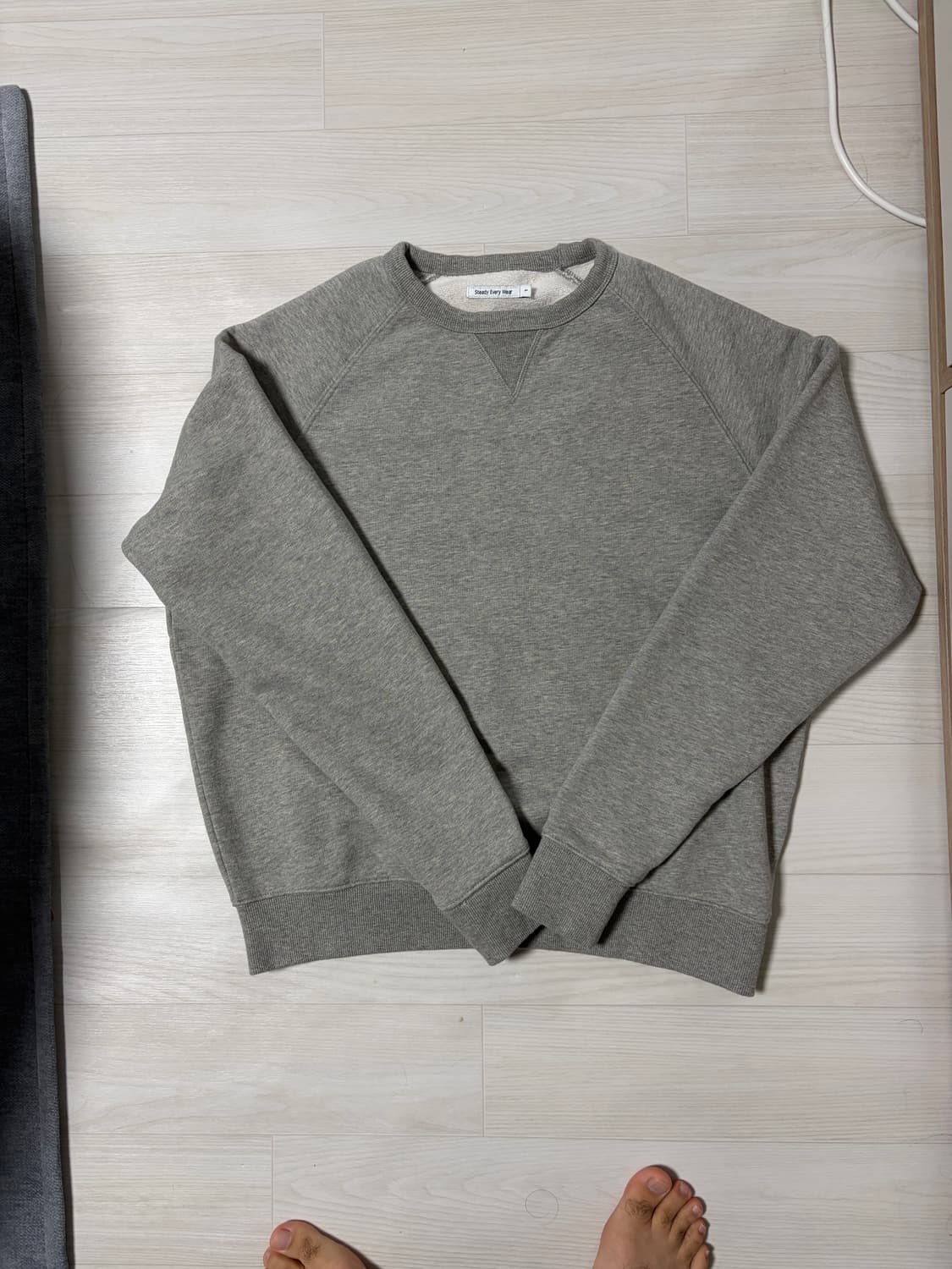 스테디에브리웨어 기모 스웻 1 상품이미지2