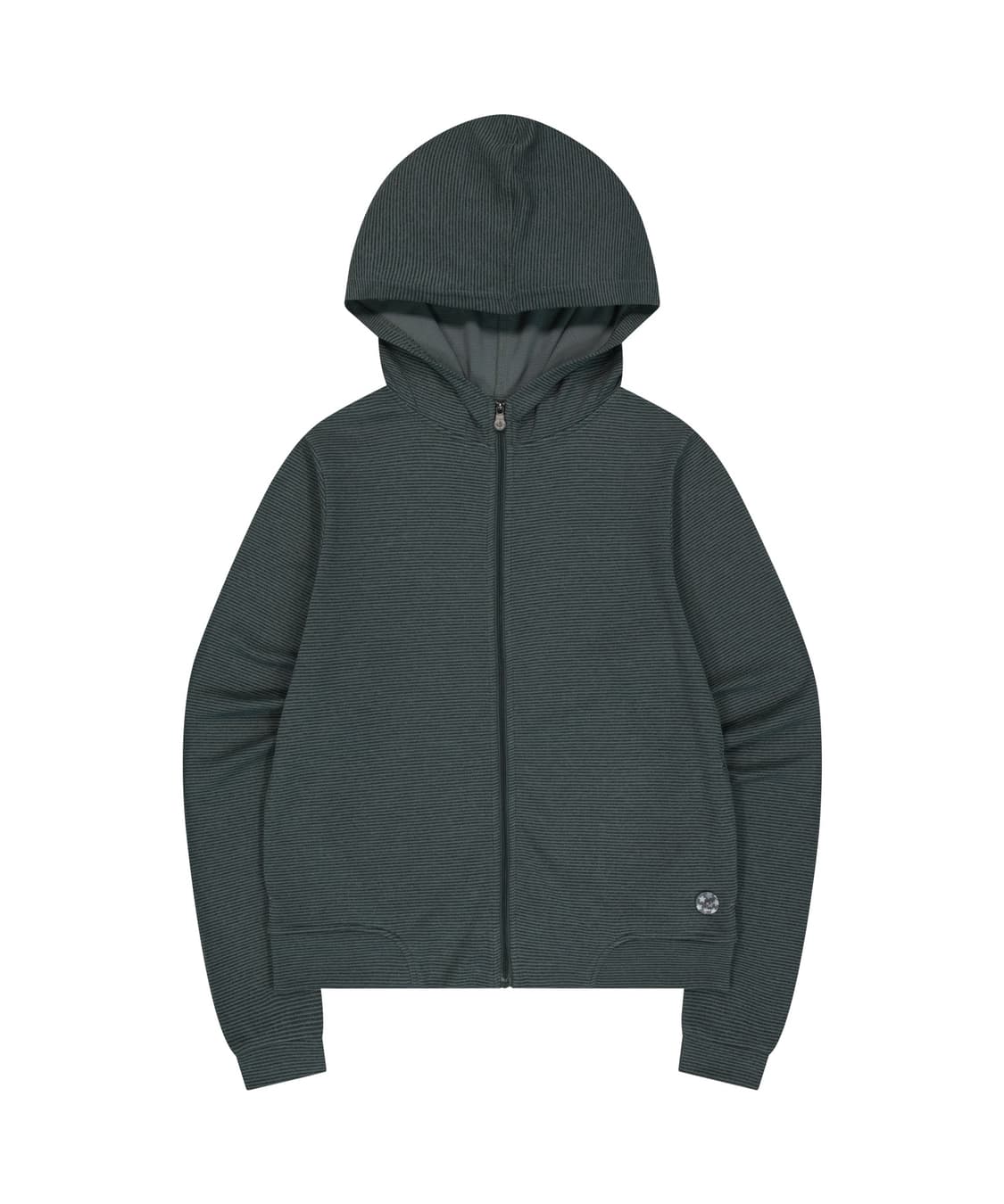 038 STRIPE ZIP-UP CHARCOAL 상품이미지1