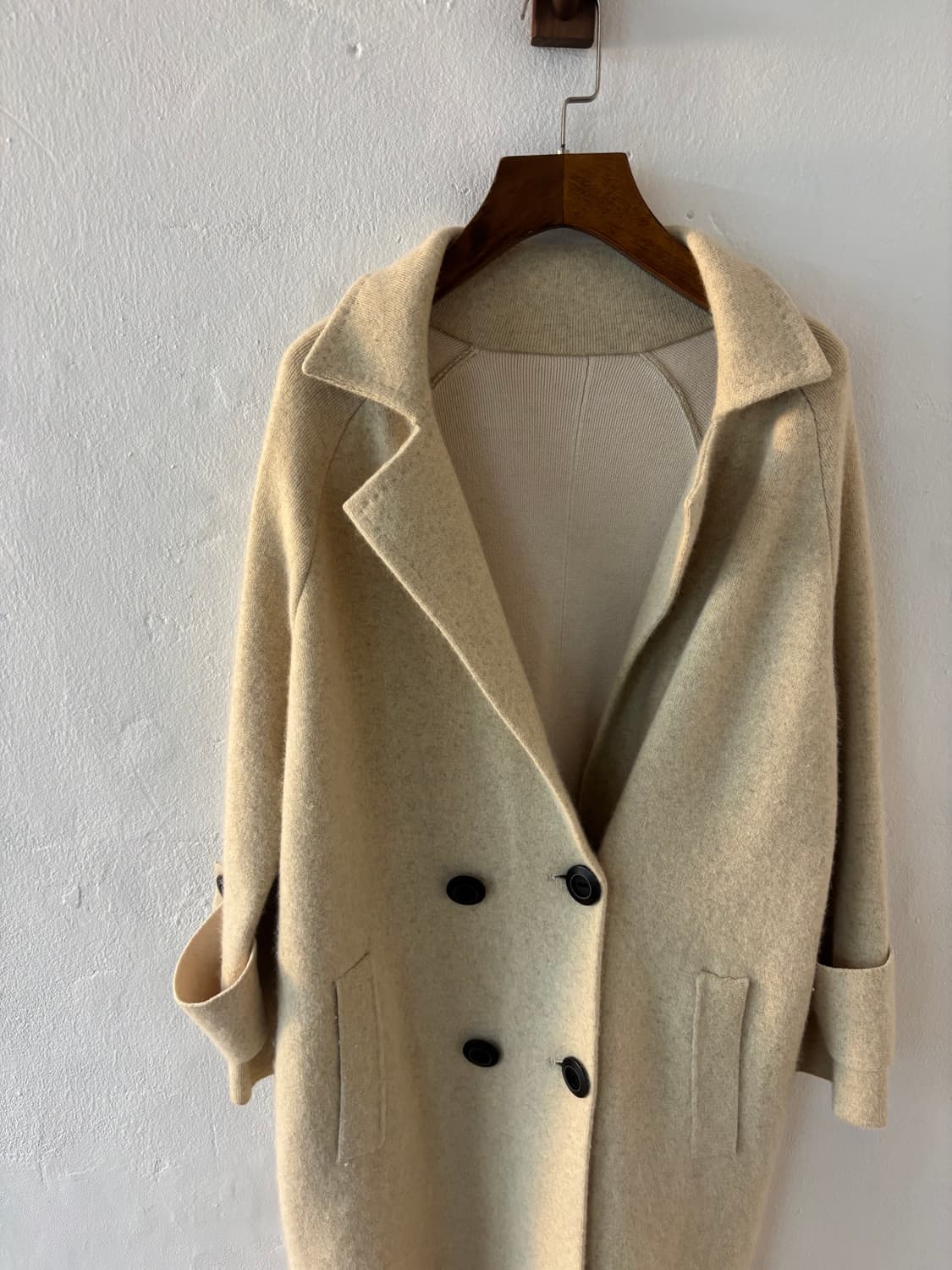 빈티지 캐시미어 더블코트 상품이미지4