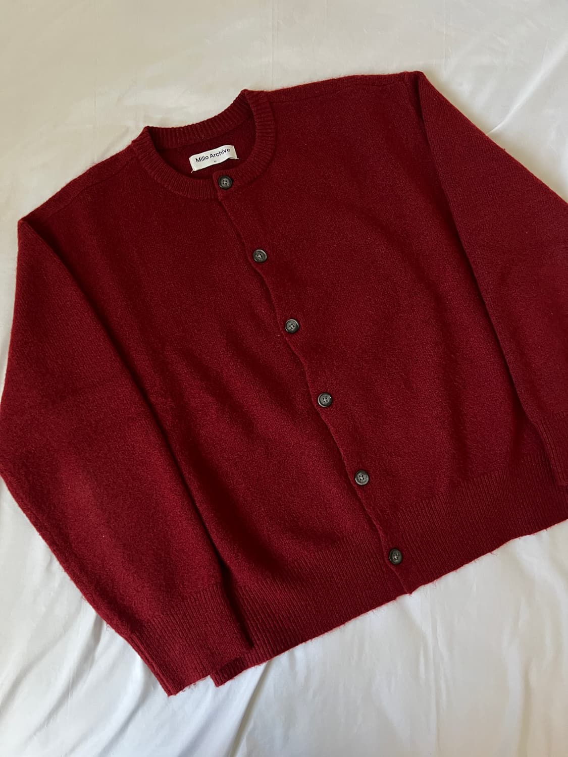 [M] 밀로아카이브 크롭 무브 가디건 상품이미지1