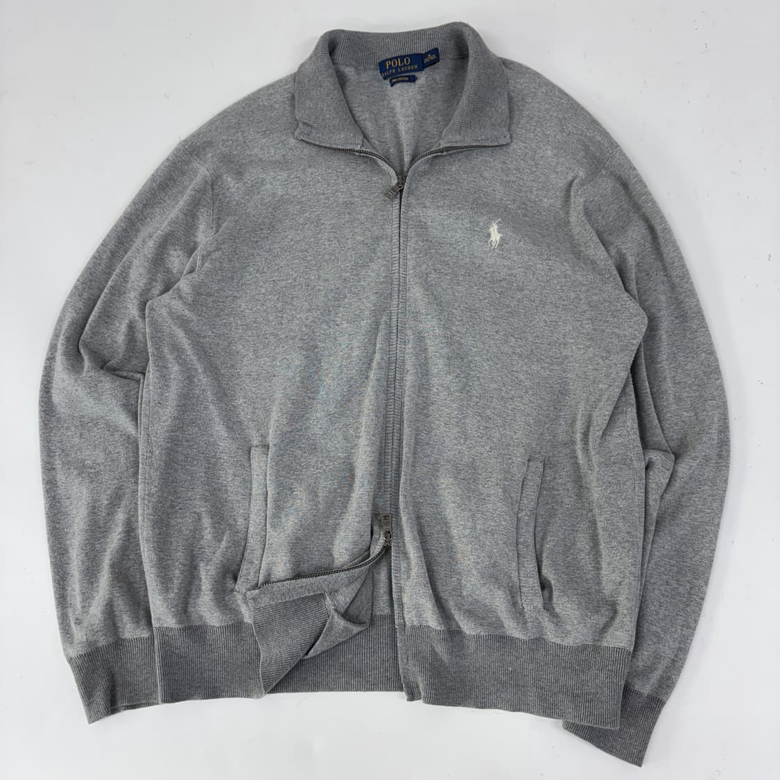 폴로 니트 집업 상품이미지3