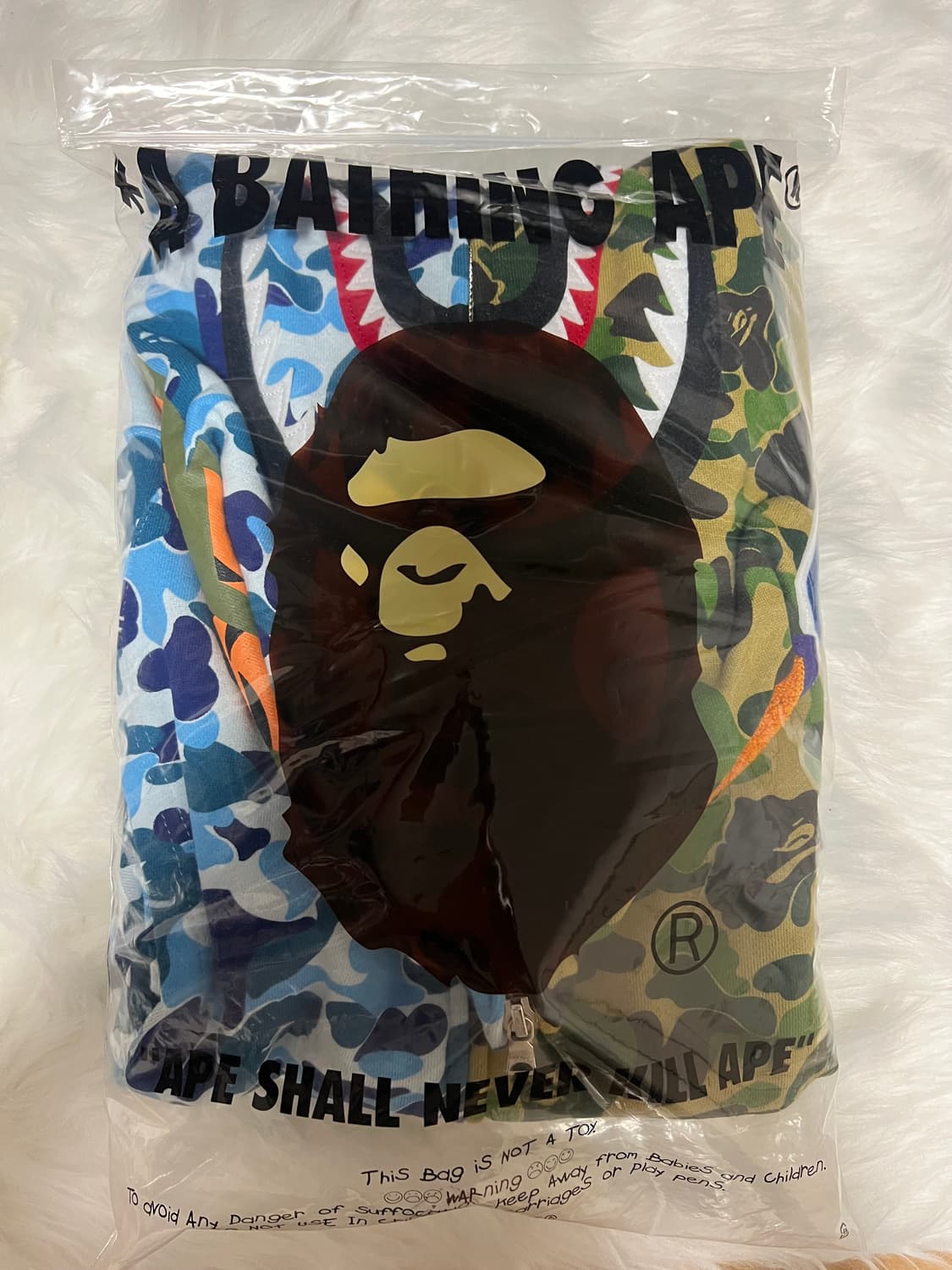 베이프 아수라 세퍼레이트 후드집업 XL 상품이미지1