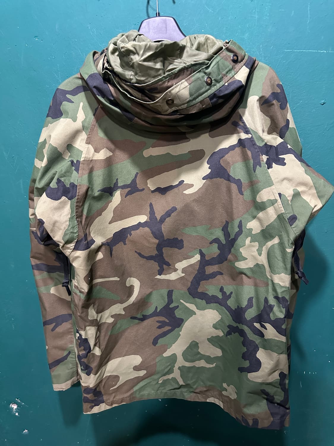 미군 오리지널 고어텍스 바람막이 100사이즈 상품이미지2