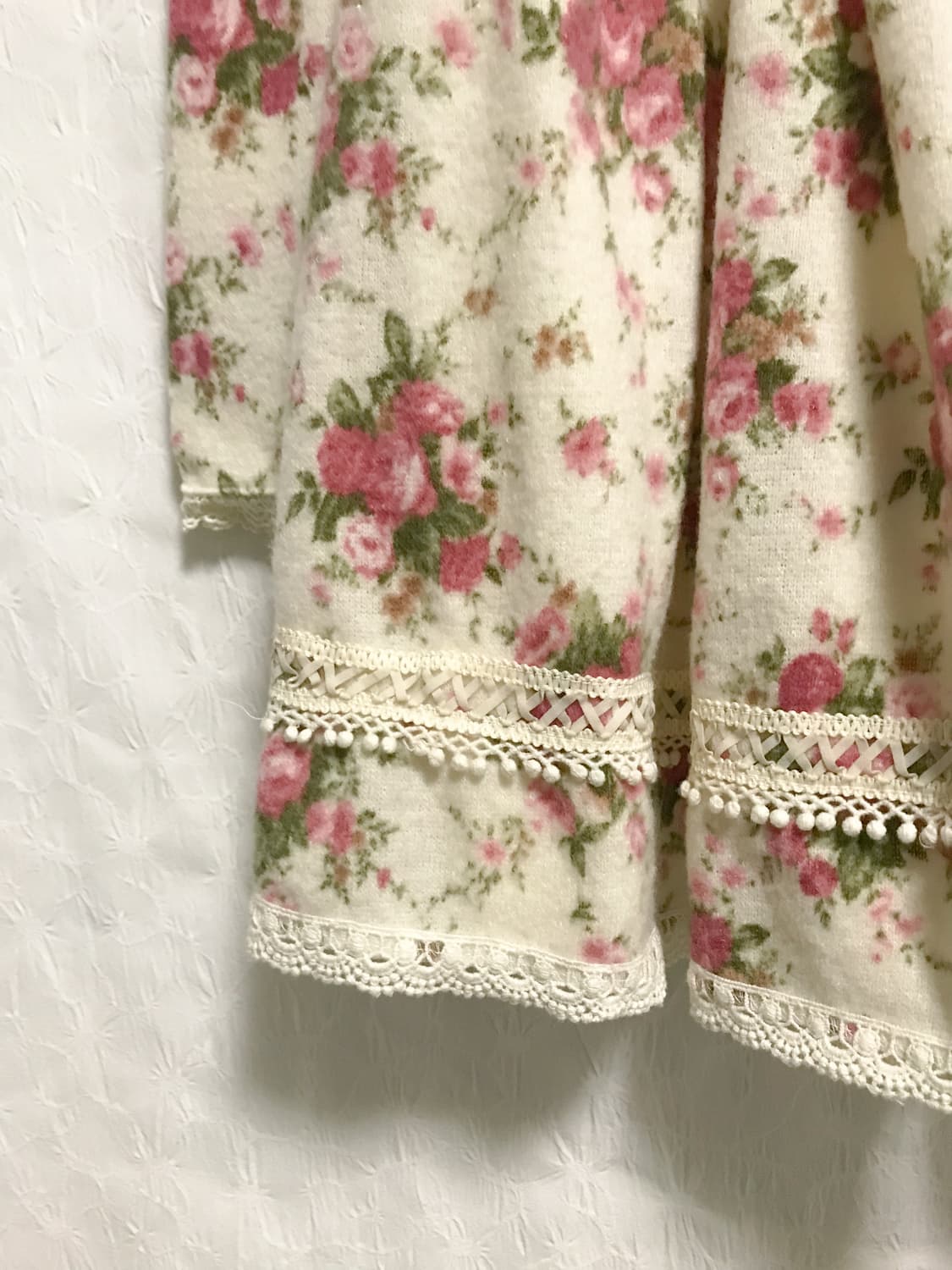 택포•빈티지 lizlisa 리즈리사 핀터깔 히메카지 플로럴 원피스 상품이미지8